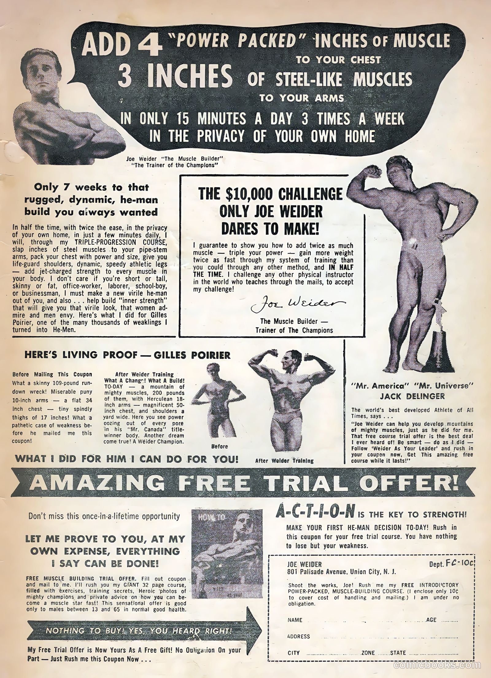 Men in Action #4 (1957) — page 35 of 36