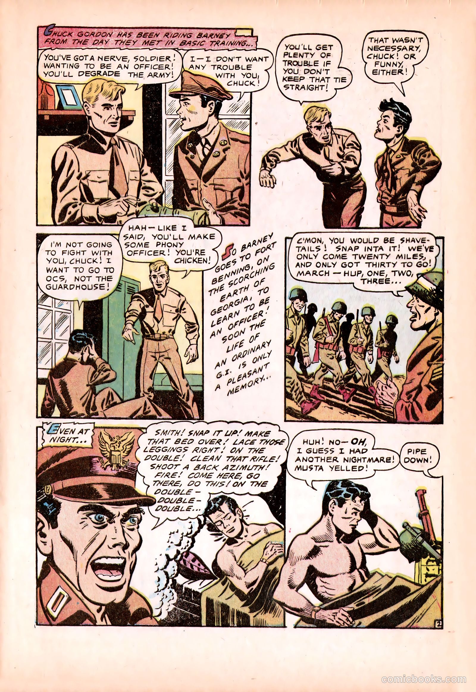 Men in Action #5 (1958) — page 5 of 36