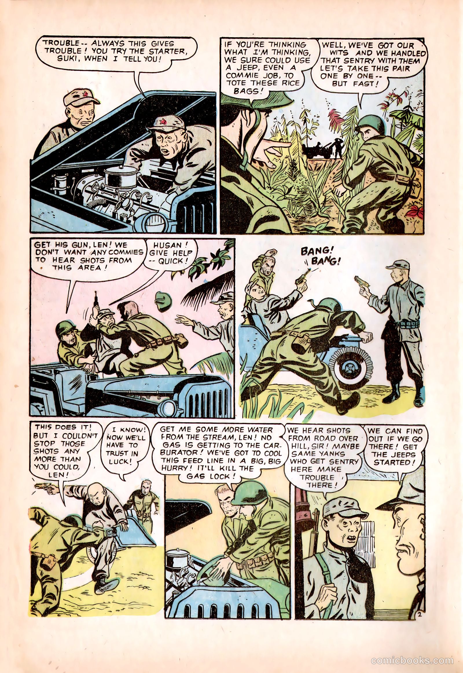 Men in Action #5 (1958) — page 12 of 36