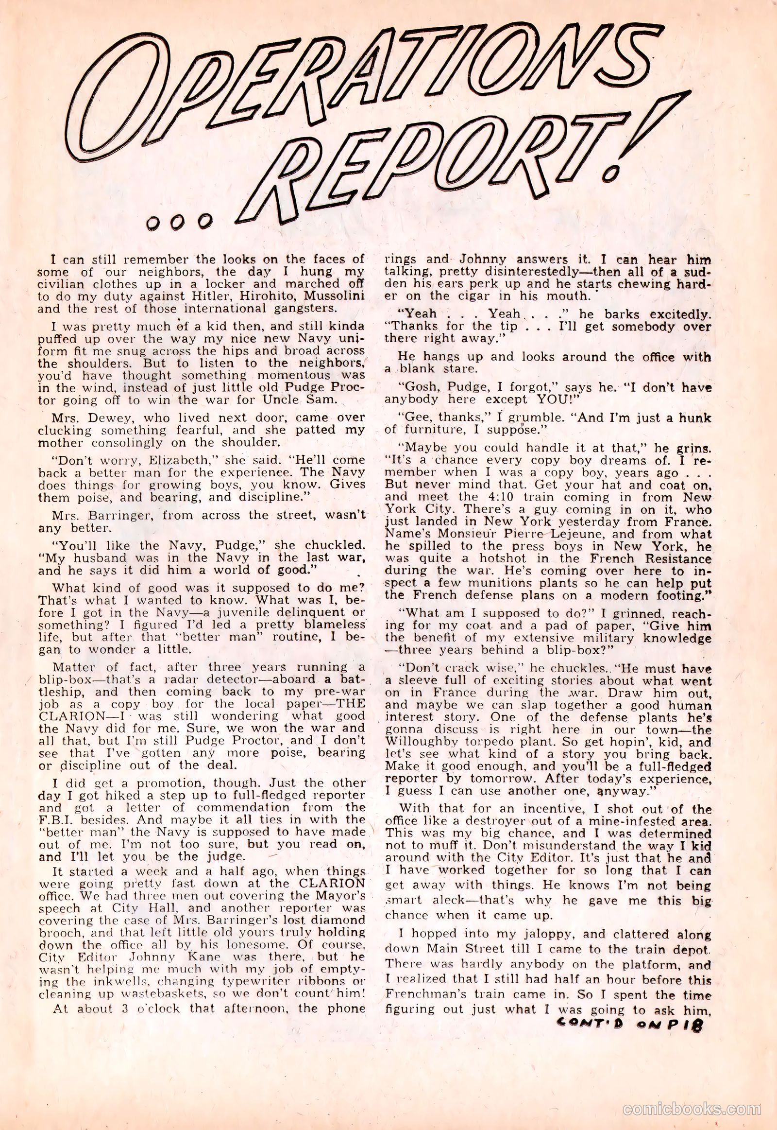 Men in Action #5 (1958) — page 13 of 36