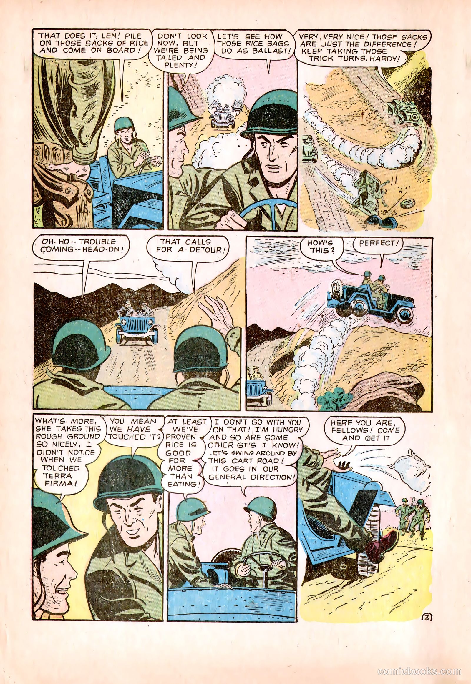 Men in Action #5 (1958) — page 14 of 36