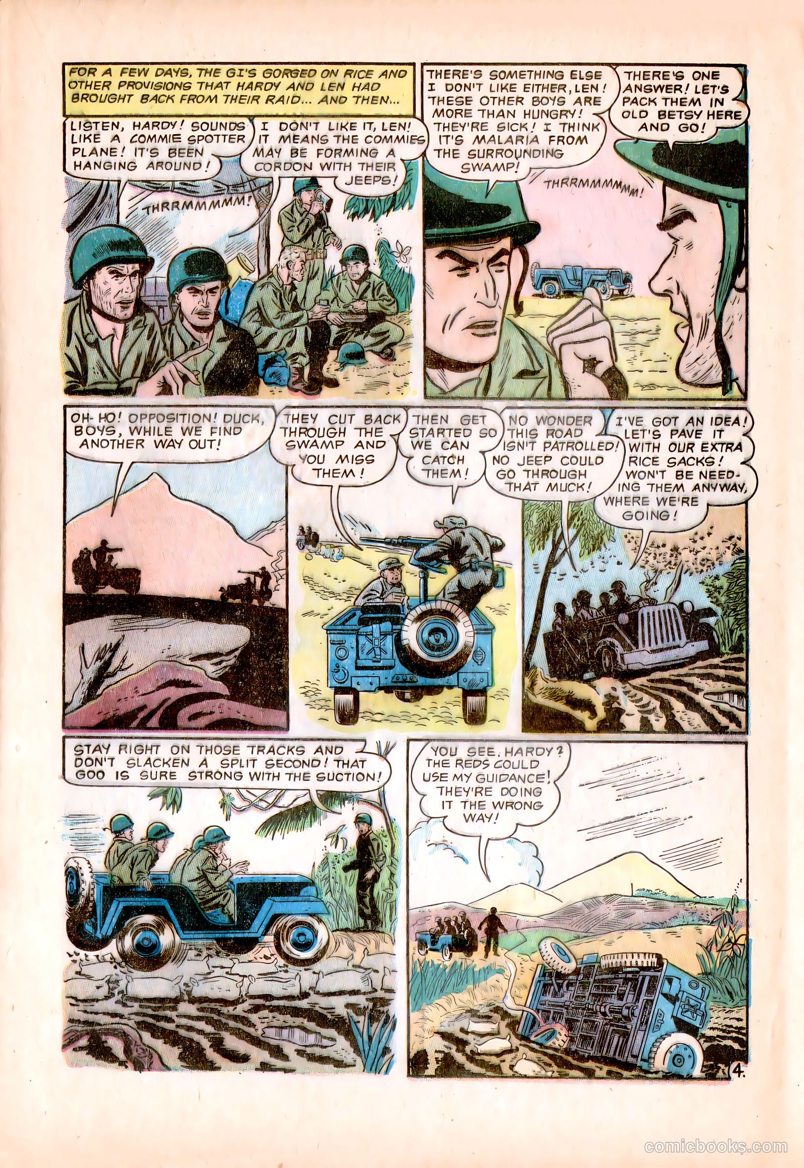 Men in Action #5 (1958) — page 15 of 36