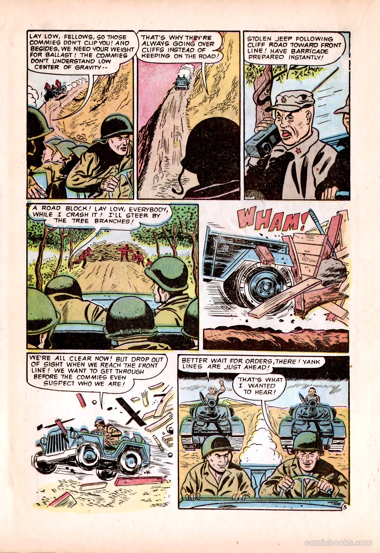 Men in Action #5 (1958) — page 16 of 36