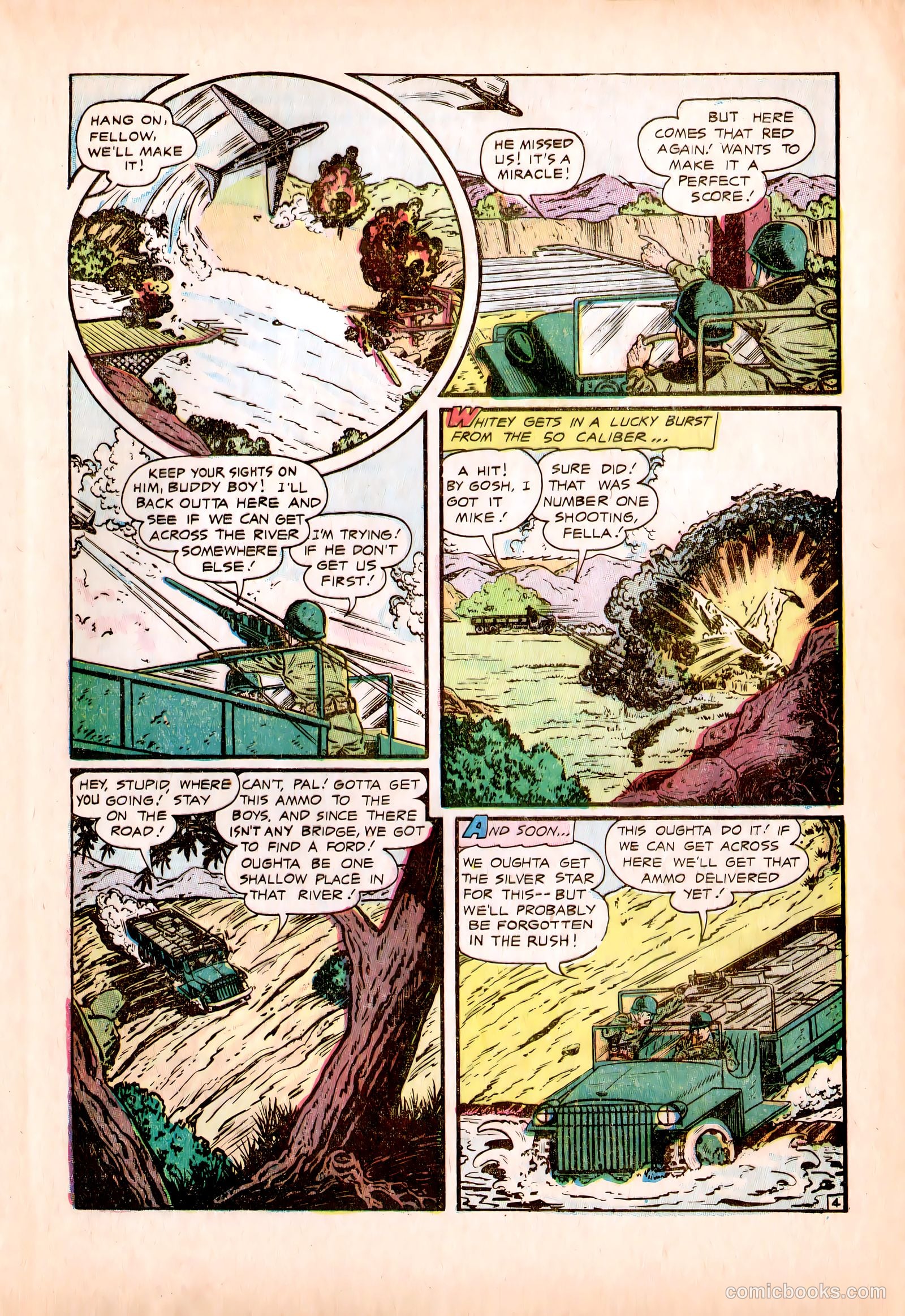 Men in Action #5 (1958) — page 23 of 36