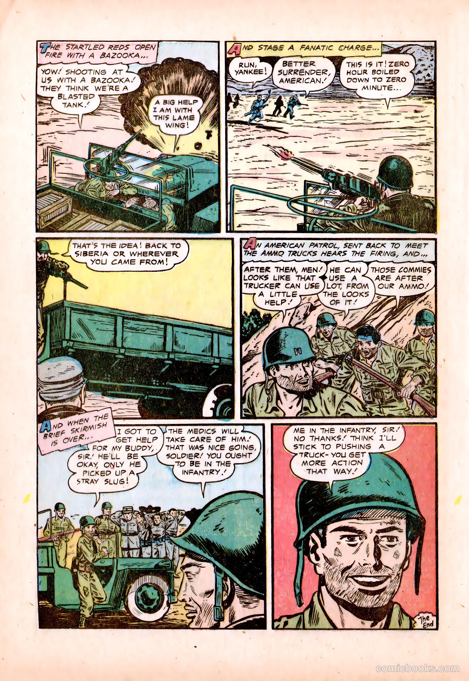 Men in Action #5 (1958) — page 26 of 36