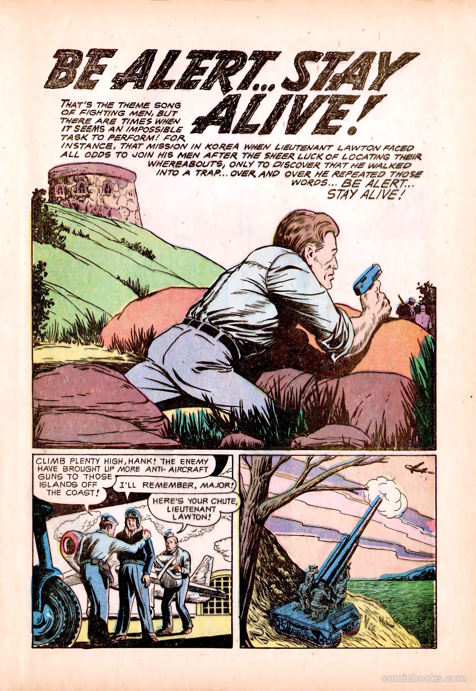 Men in Action #5 (1958) — page 27 of 36