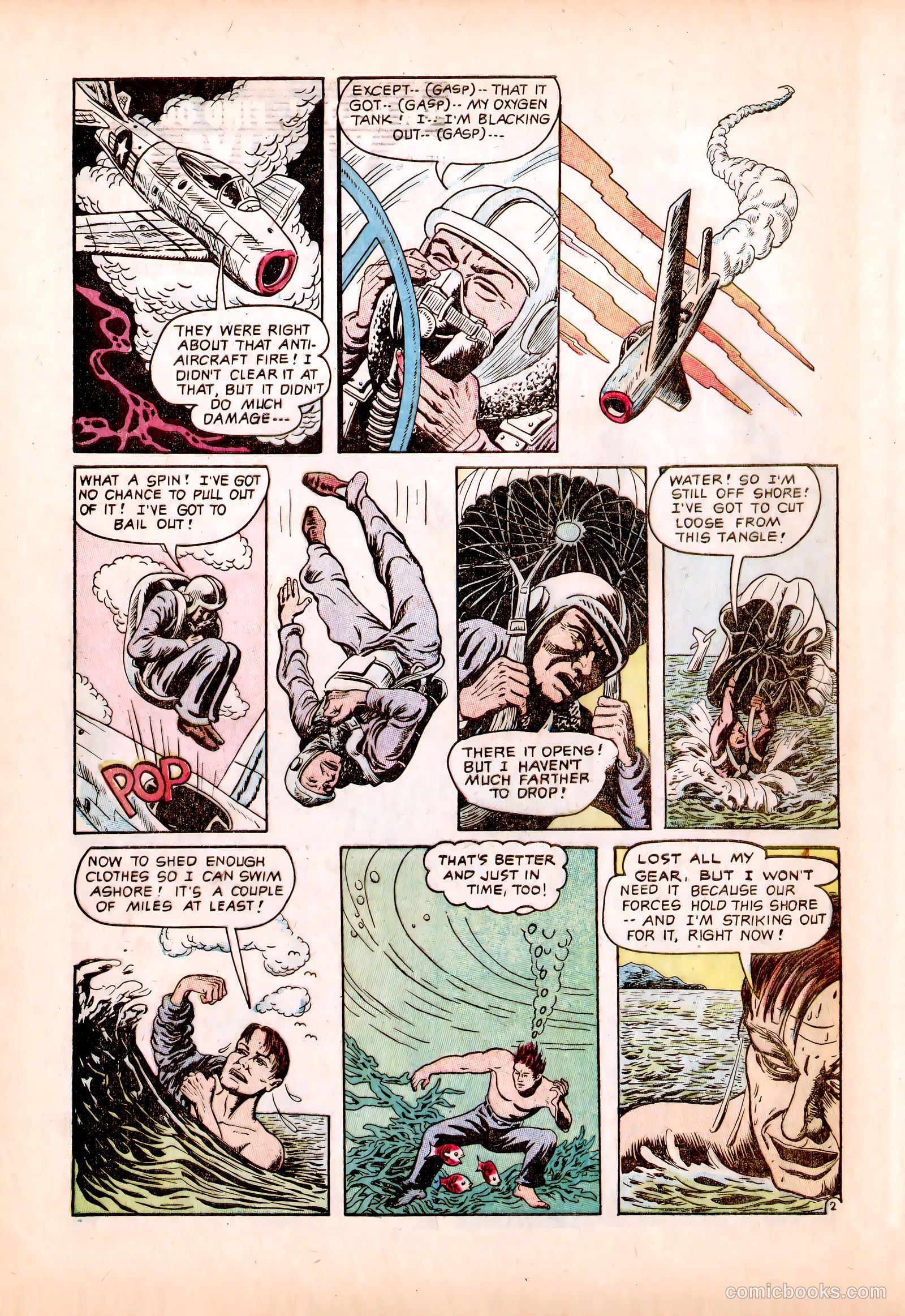 Men in Action #5 (1958) — page 28 of 36