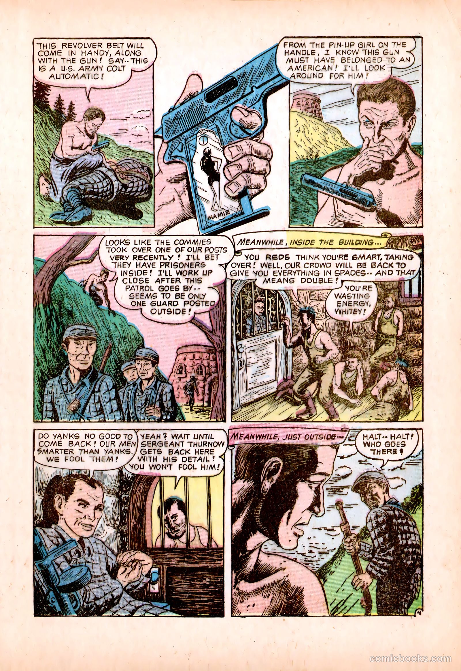 Men in Action #5 (1958) — page 31 of 36