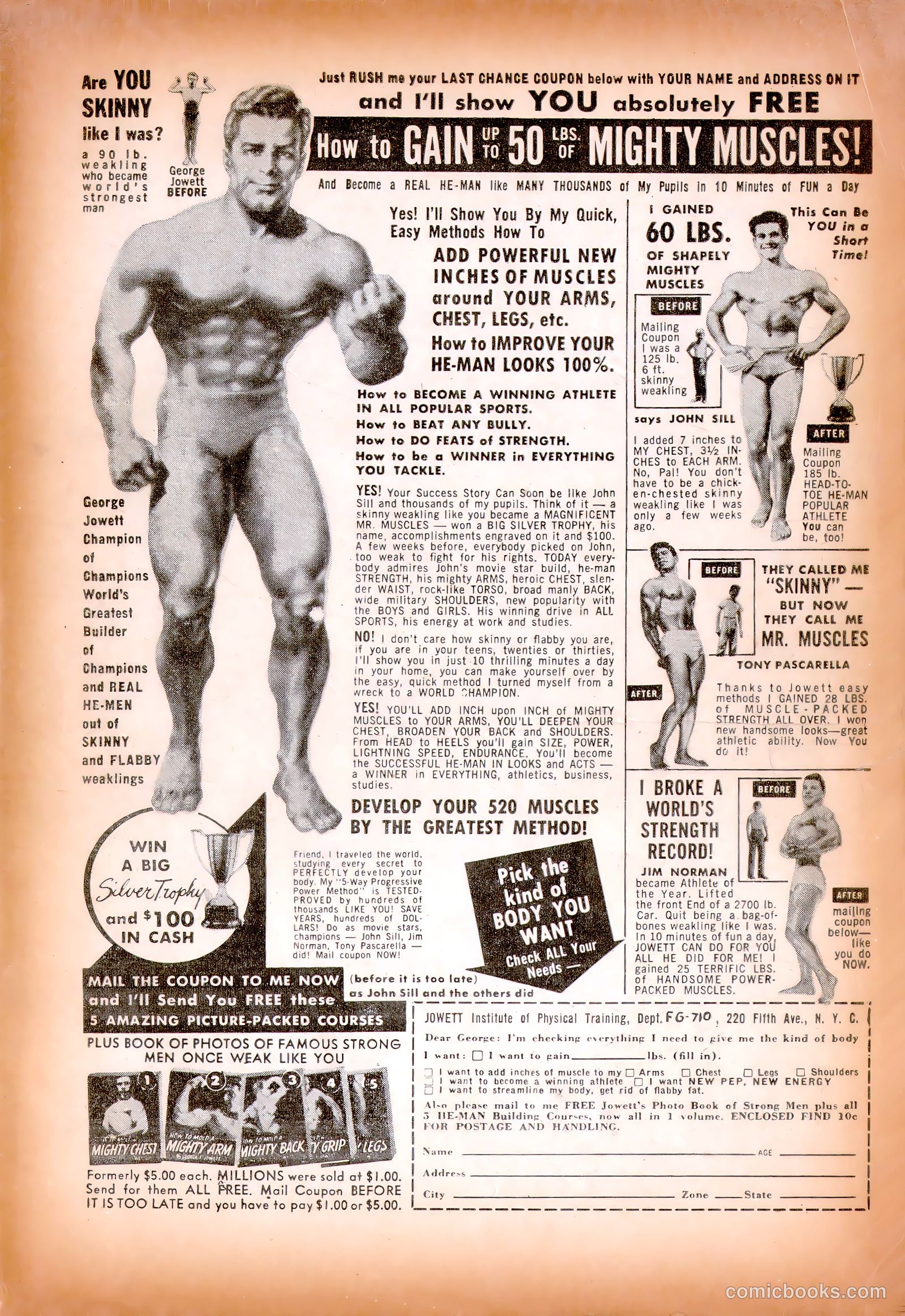 Men in Action #5 (1958) — page 35 of 36