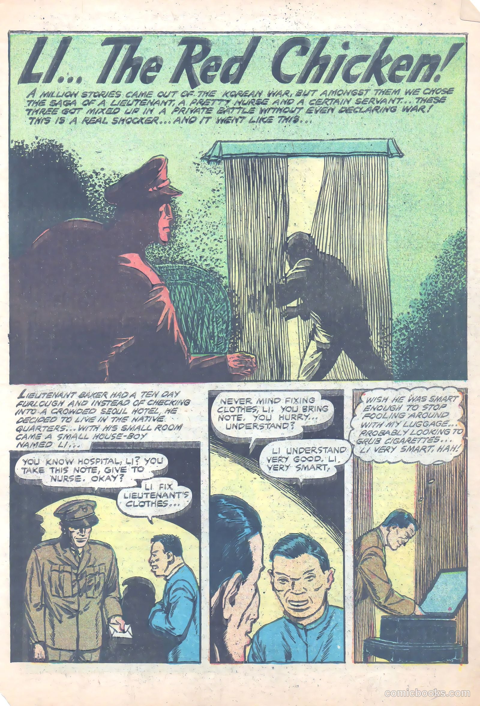 Men in Action #6 (1958) — page 3 of 36