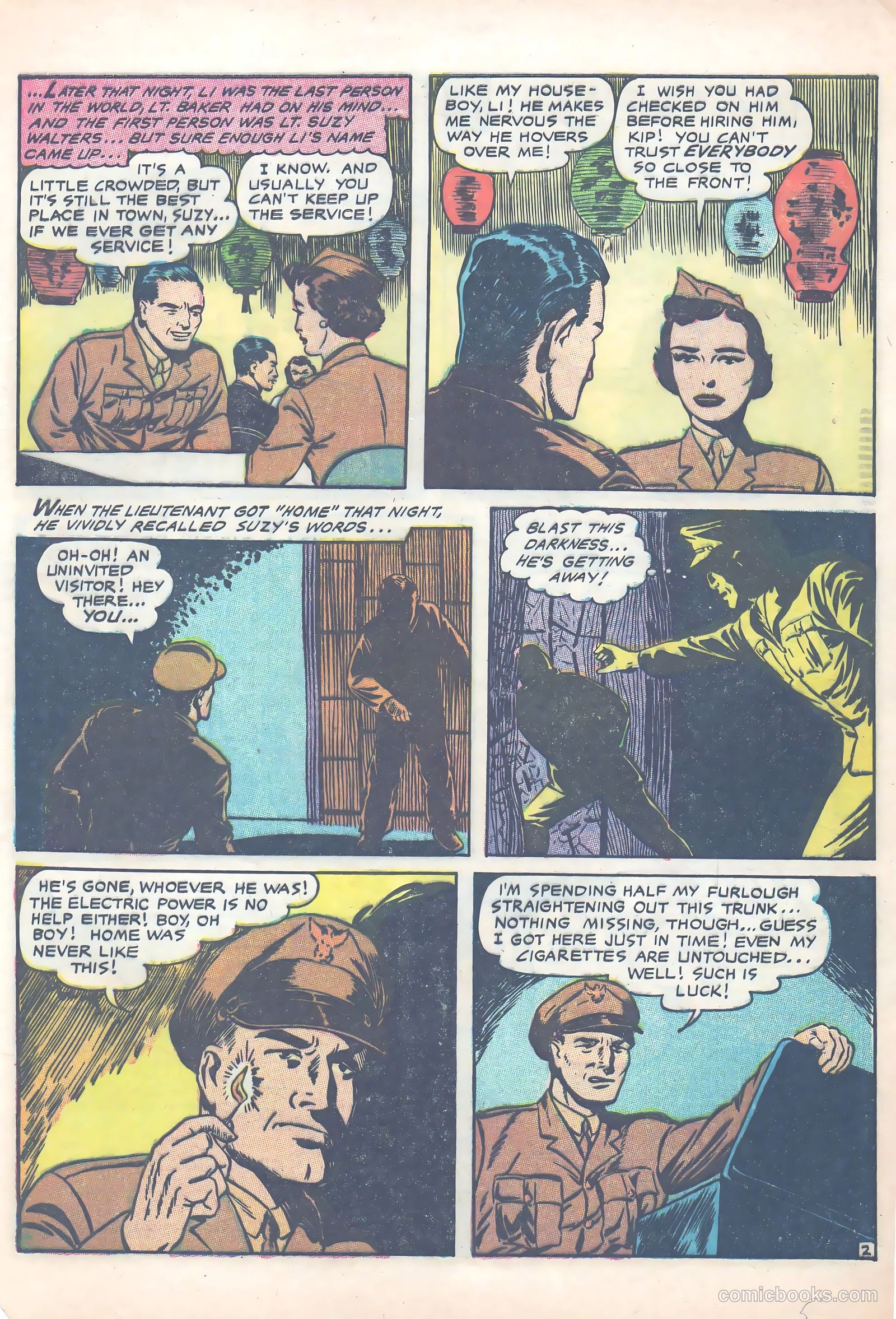 Men in Action #6 (1958) — page 5 of 36