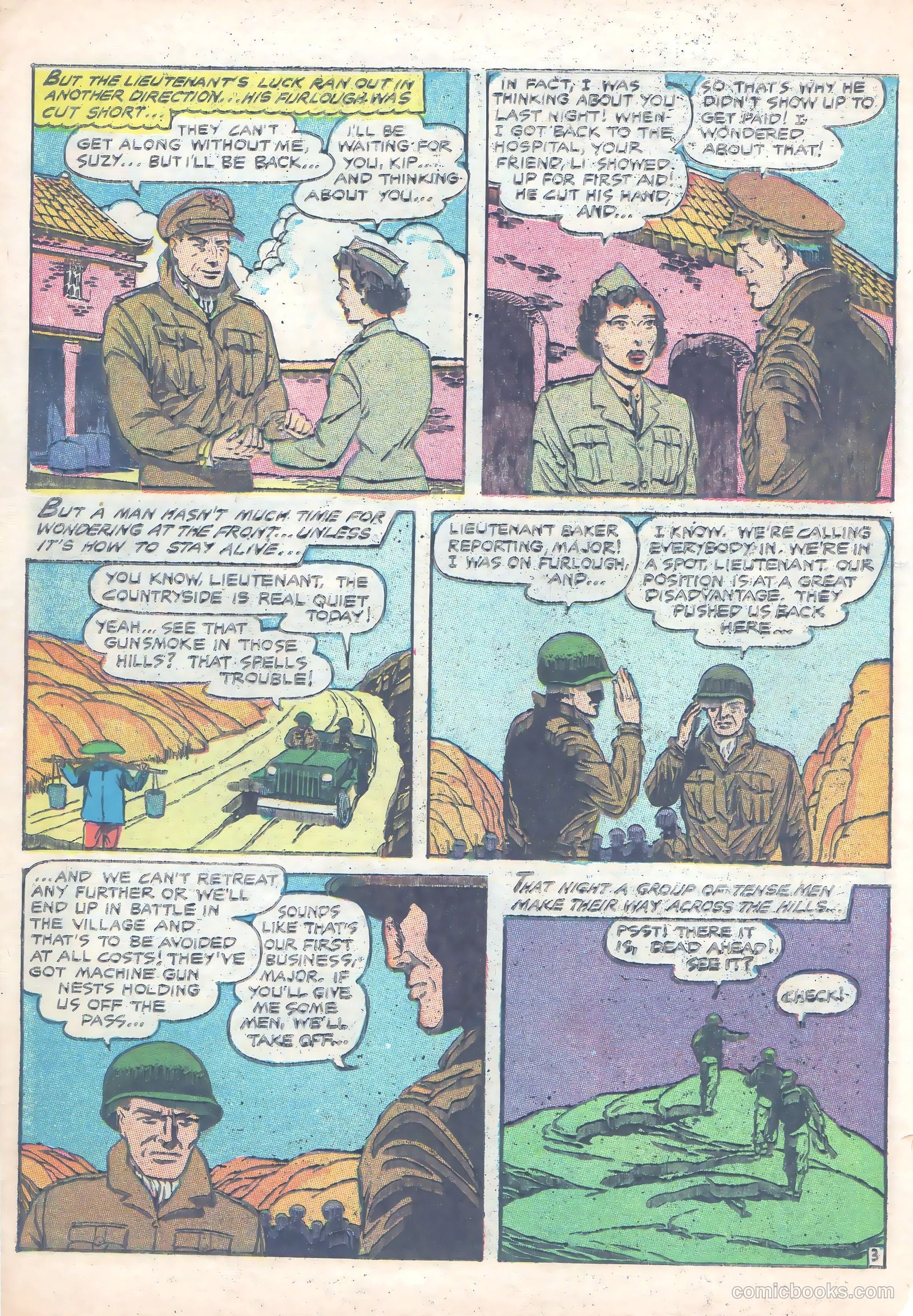 Men in Action #6 (1958) — page 6 of 36