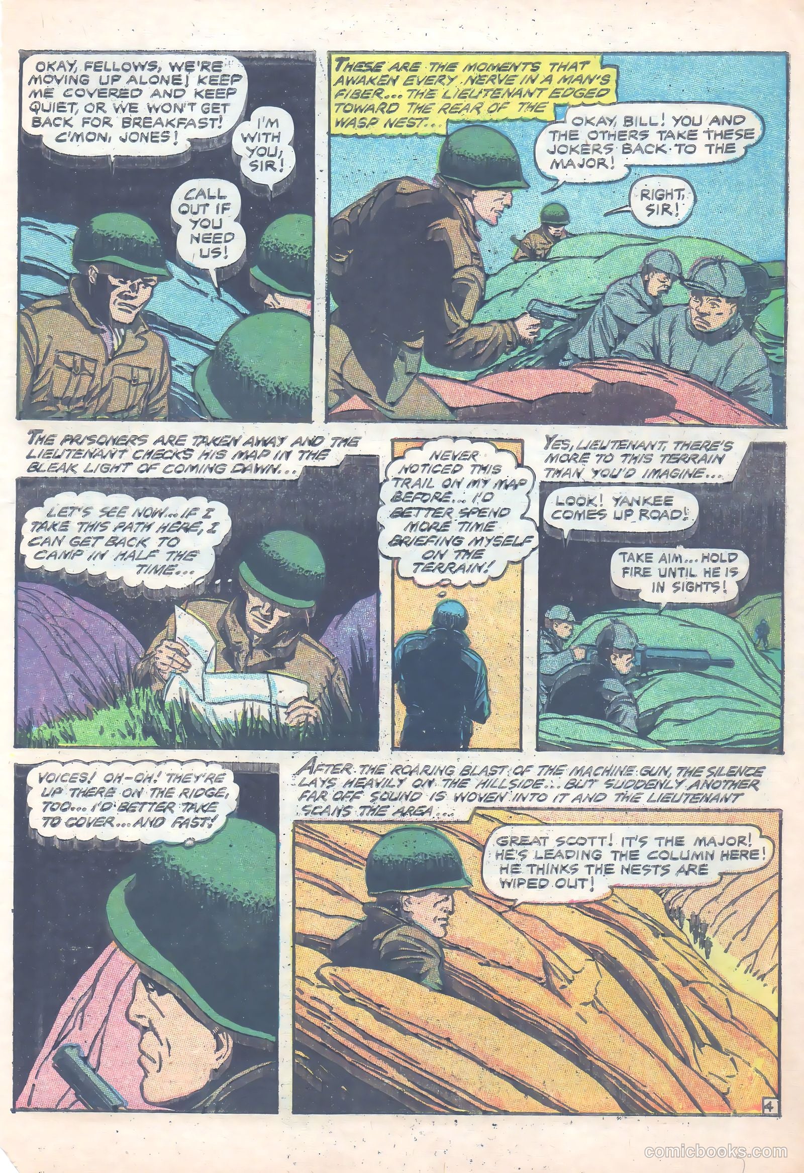 Men in Action #6 (1958) — page 7 of 36