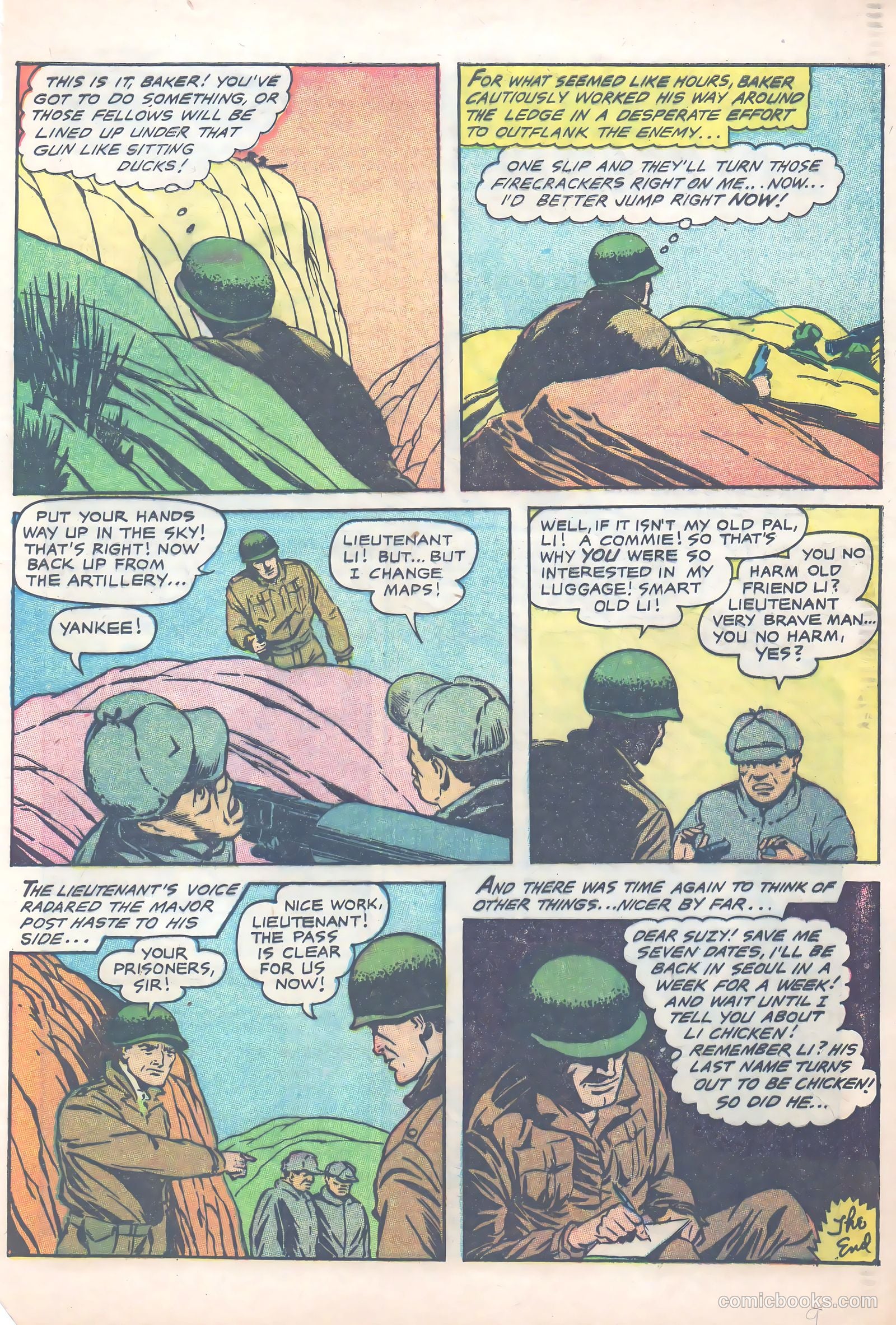 Men in Action #6 (1958) — page 9 of 36