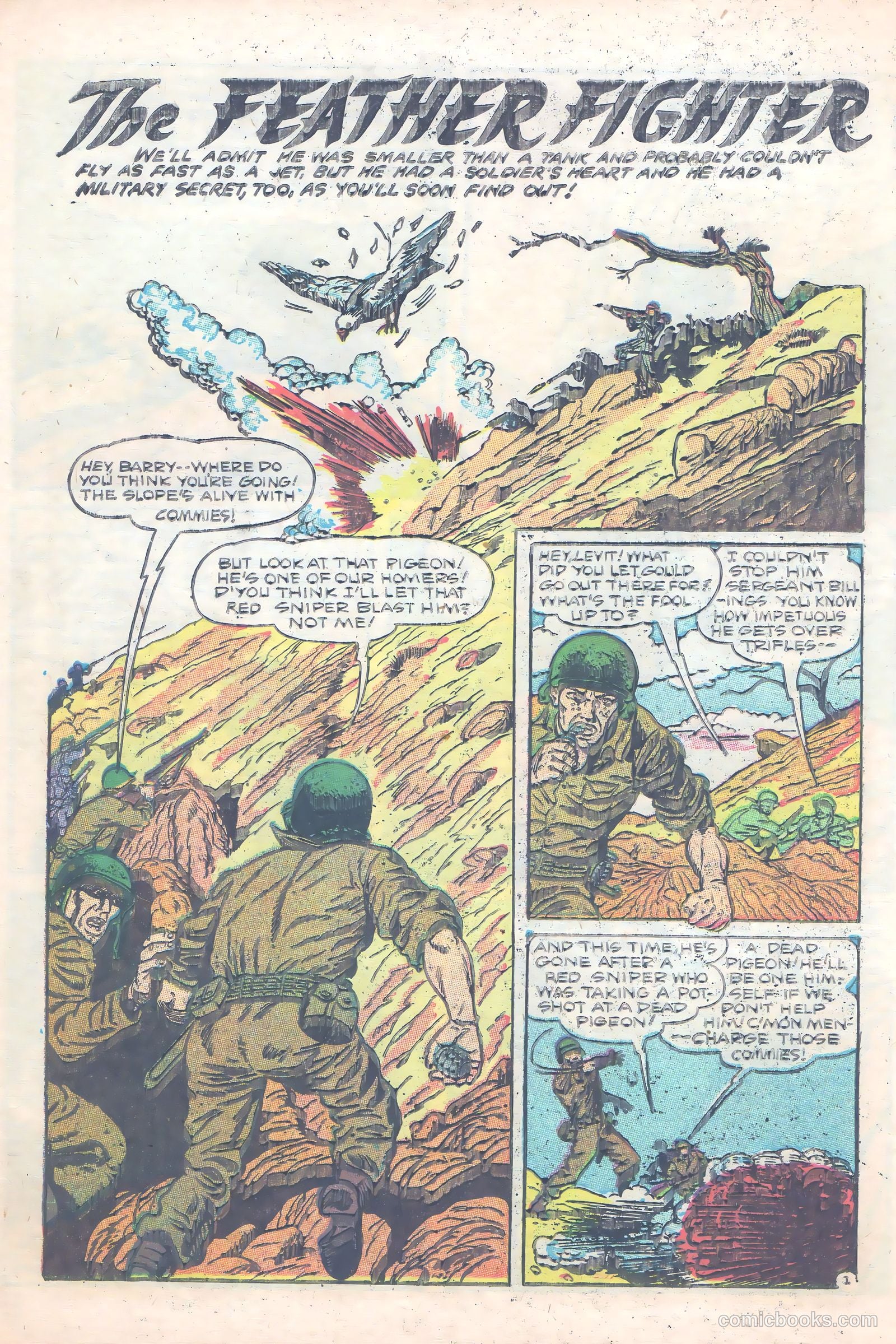 Men in Action #6 (1958) — page 10 of 36