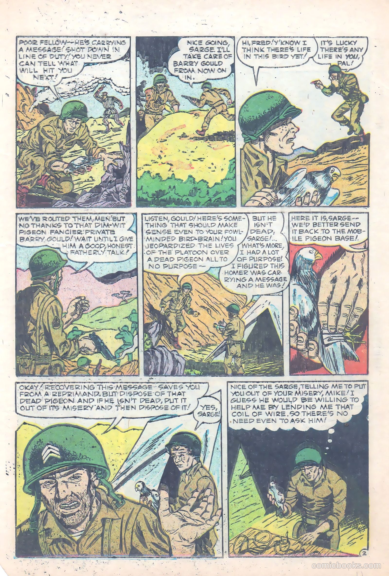 Men in Action #6 (1958) — page 11 of 36