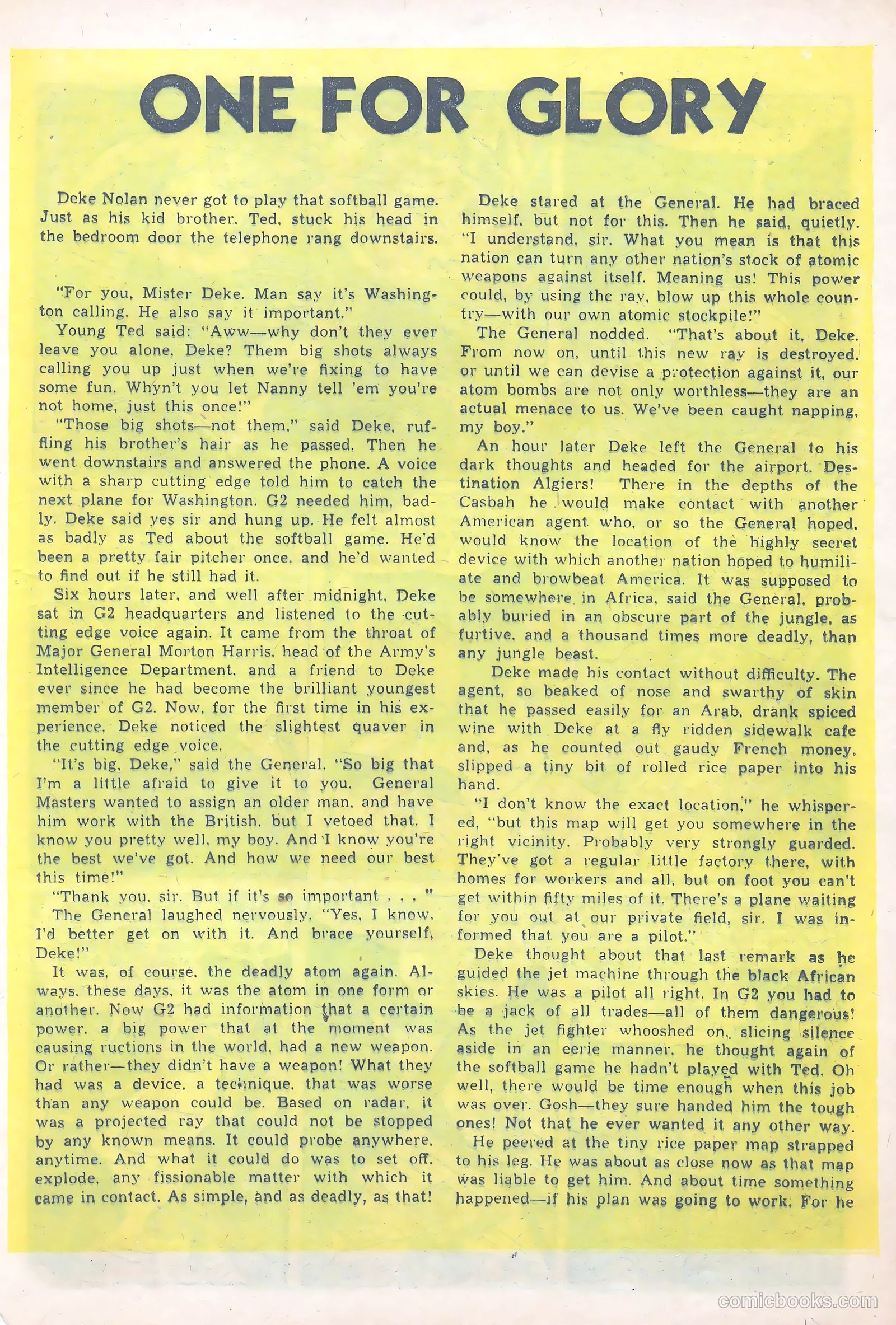 Men in Action #6 (1958) — page 13 of 36
