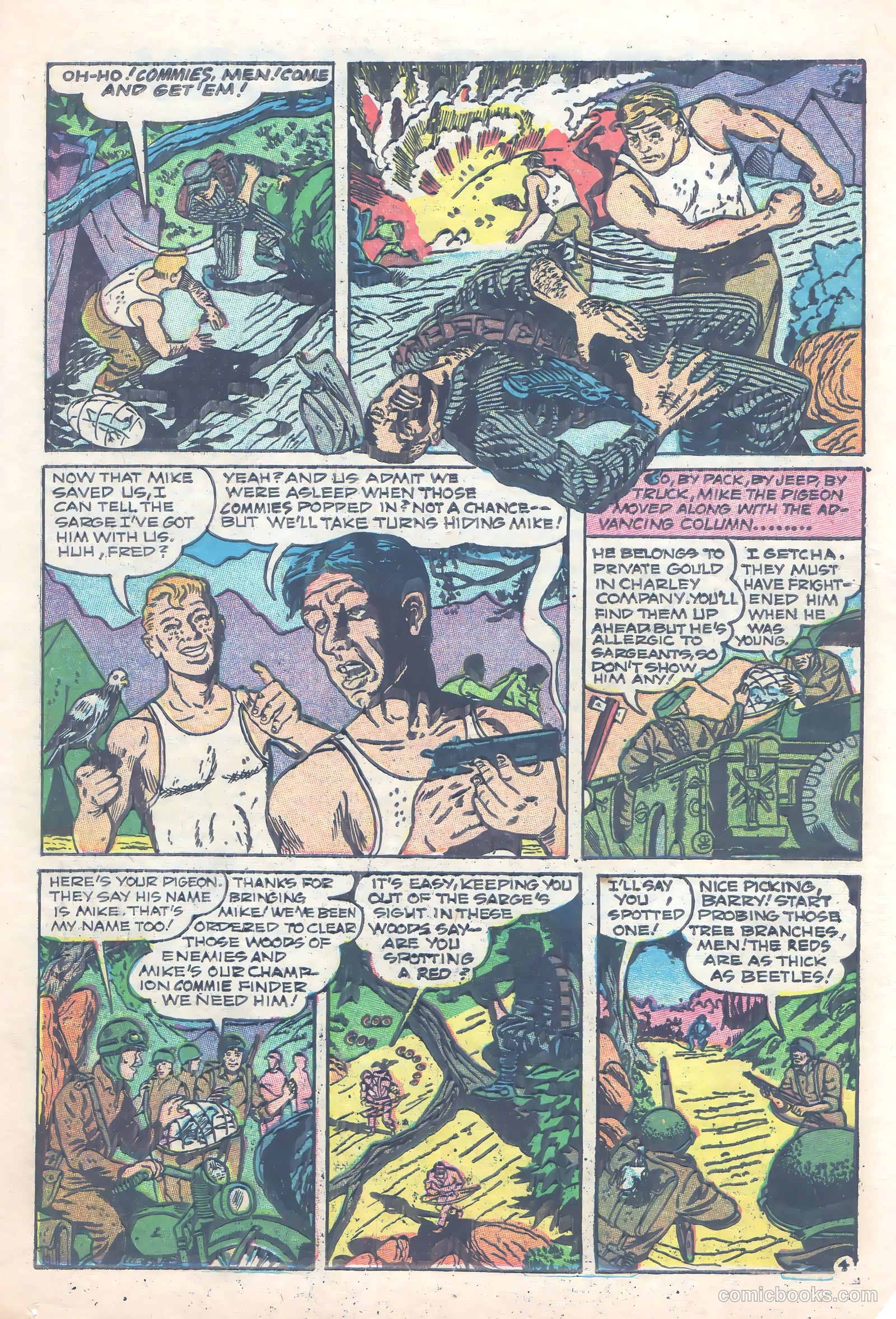 Men in Action #6 (1958) — page 14 of 36