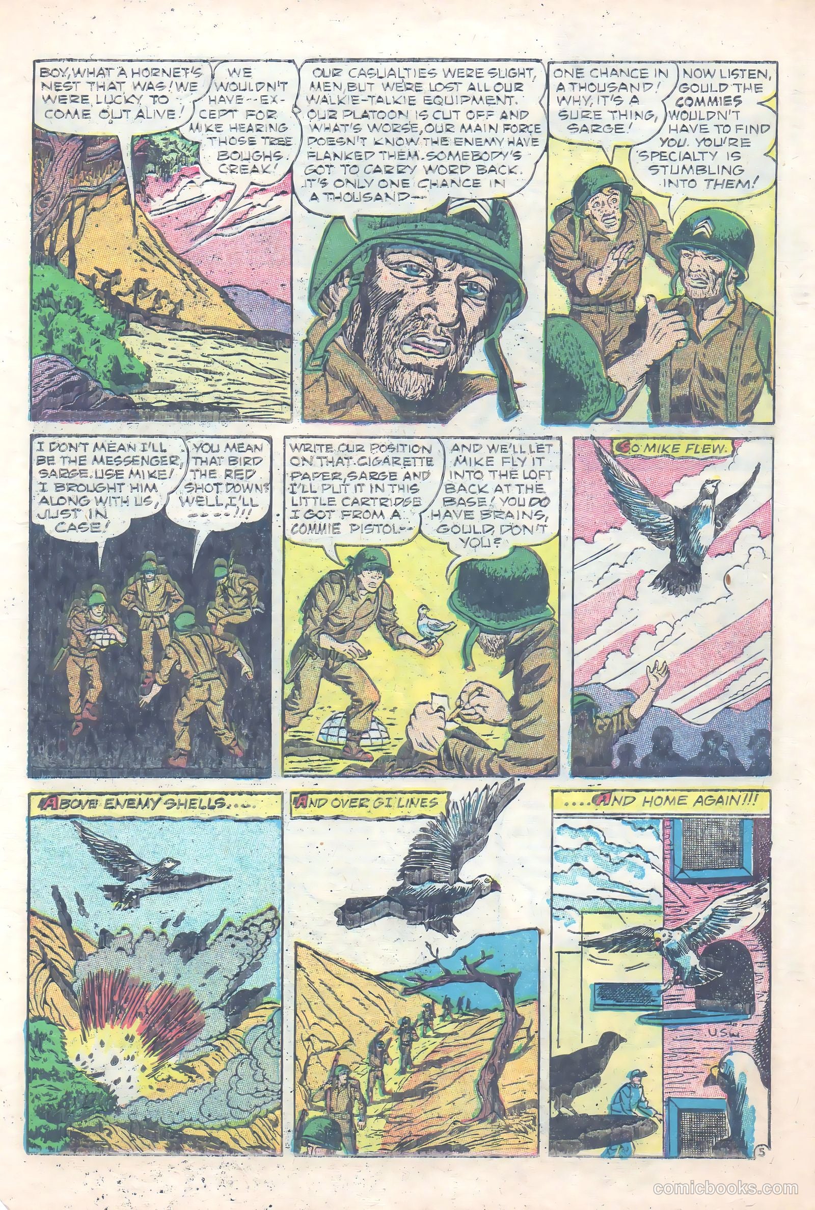 Men in Action #6 (1958) — page 15 of 36