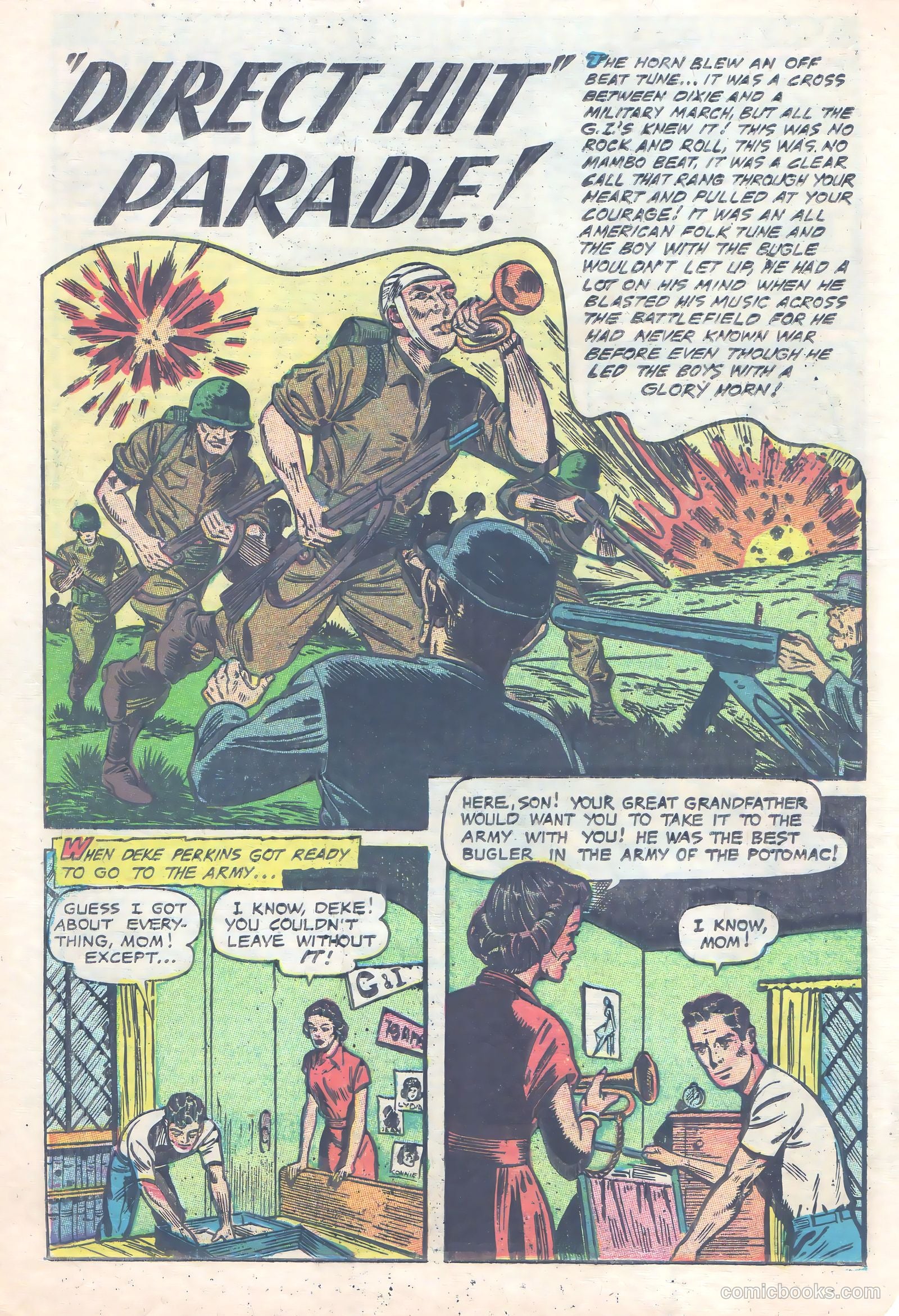 Men in Action #6 (1958) — page 18 of 36