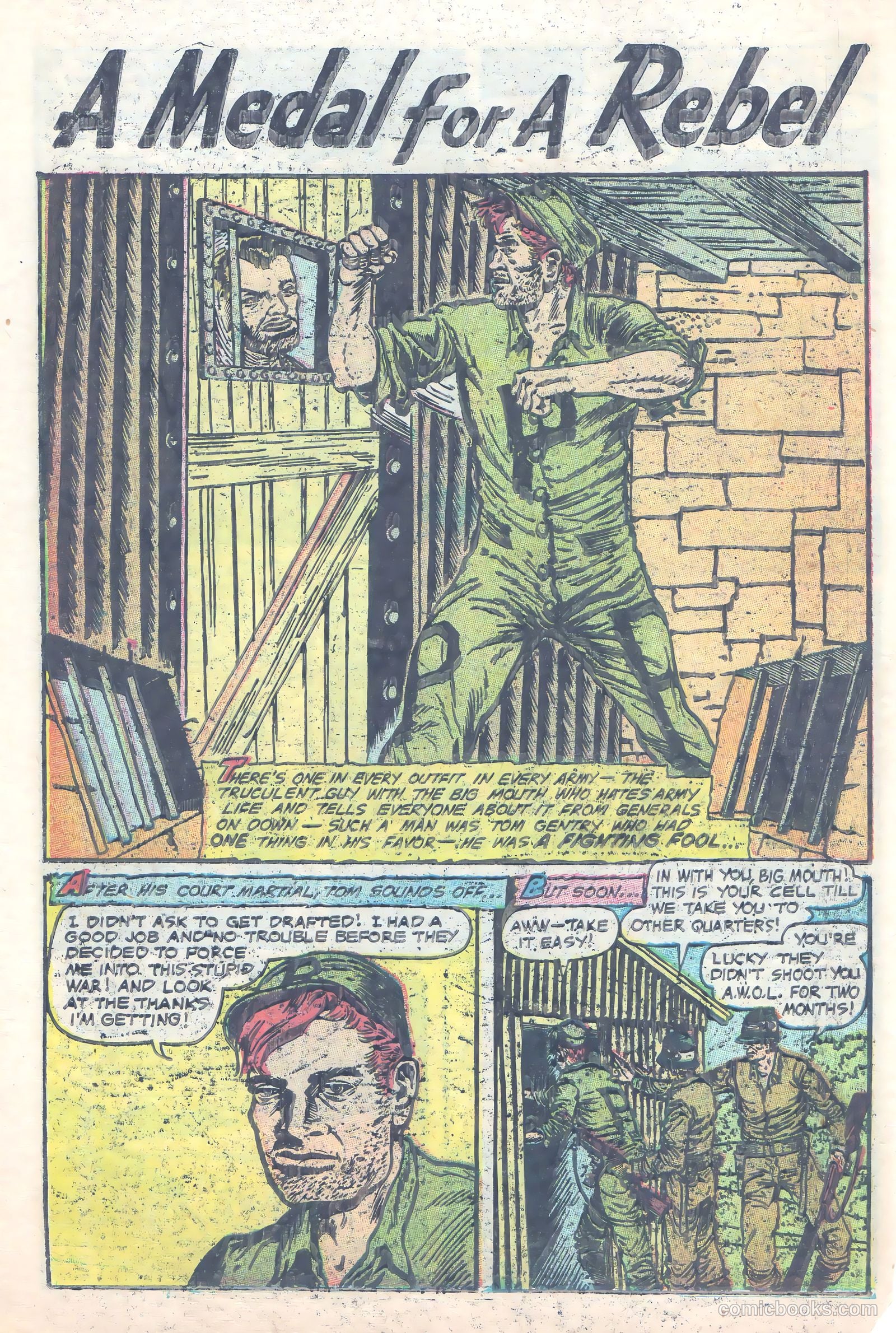 Men in Action #6 (1958) — page 26 of 36