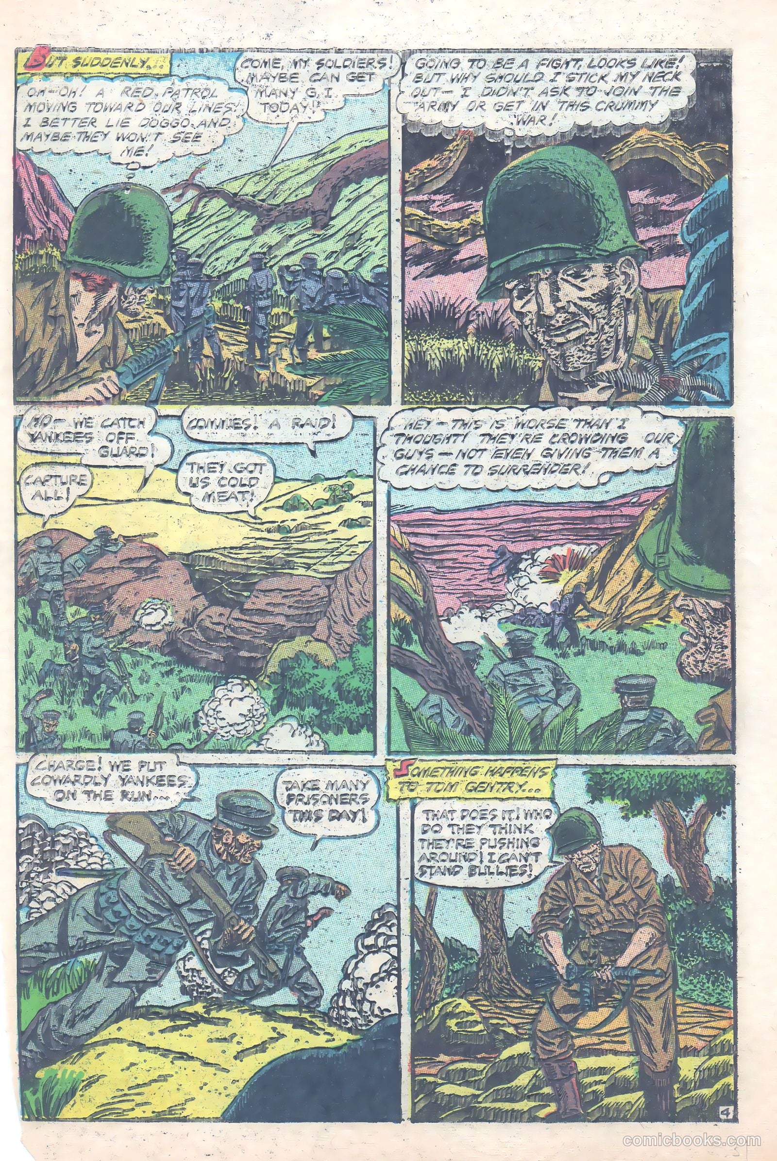 Men in Action #6 (1958) — page 31 of 36