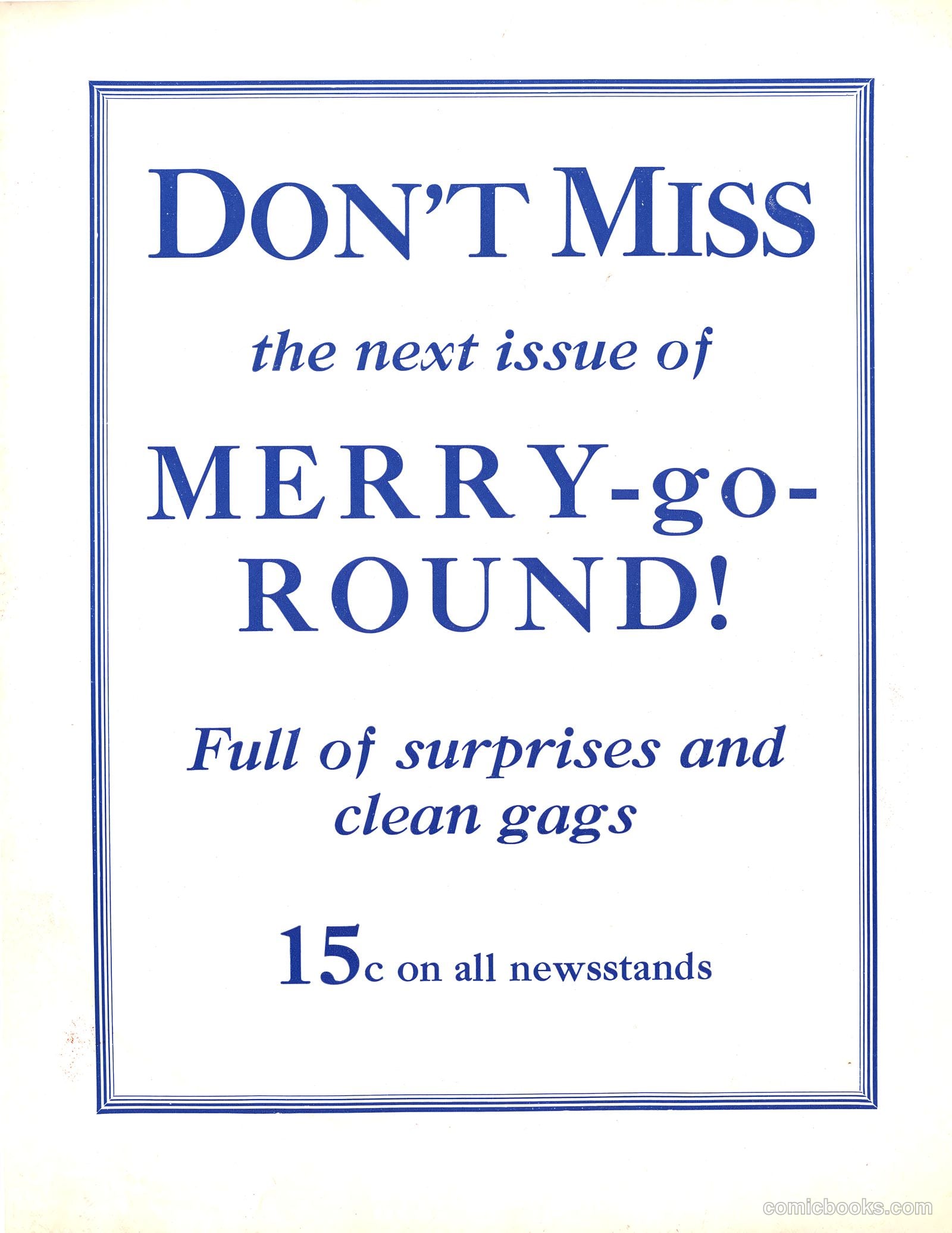 Merry-Go-Round #4 (1949) — page 12 of 36