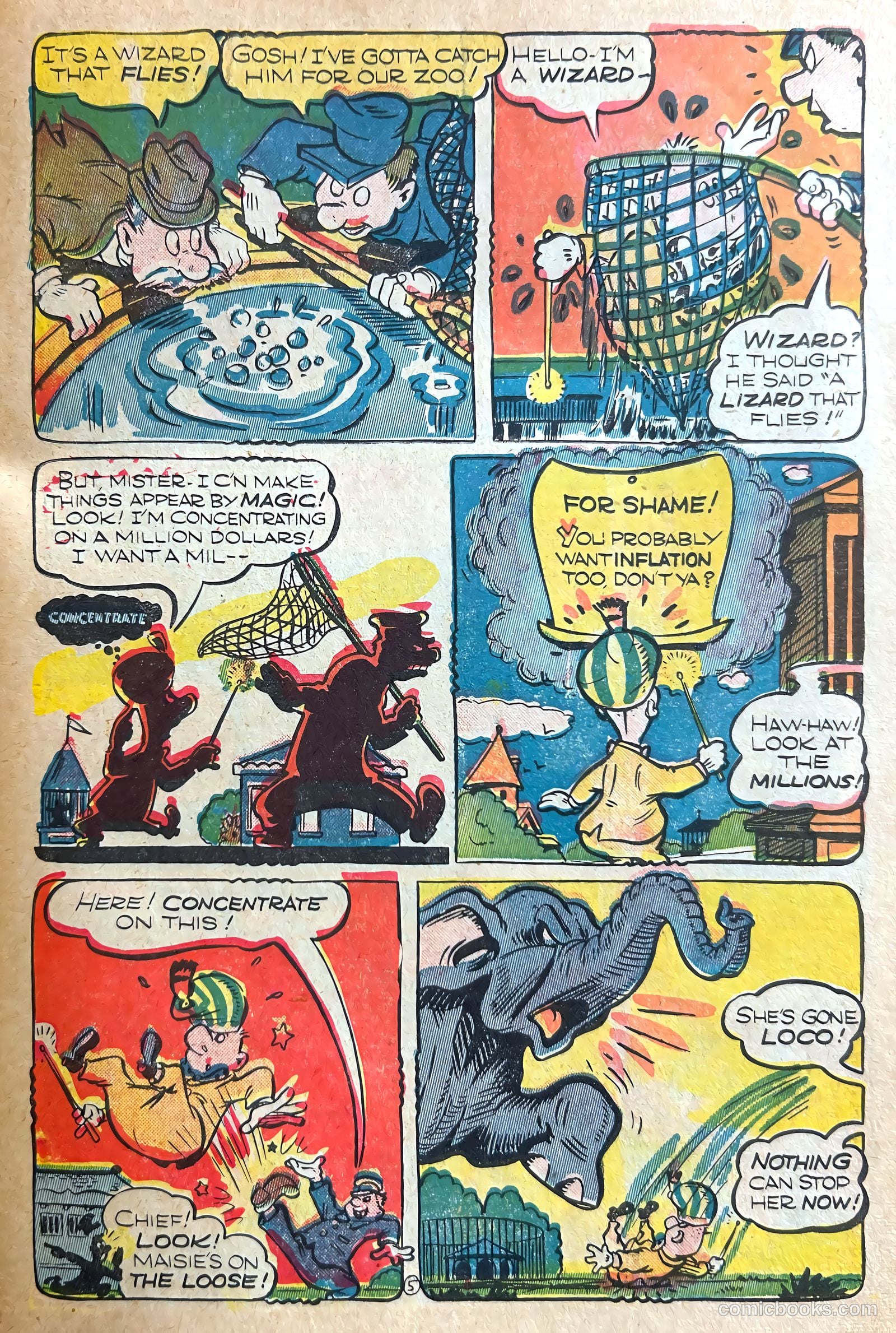 Merry Go Round Comics #1 (1947) — page 44 of 54