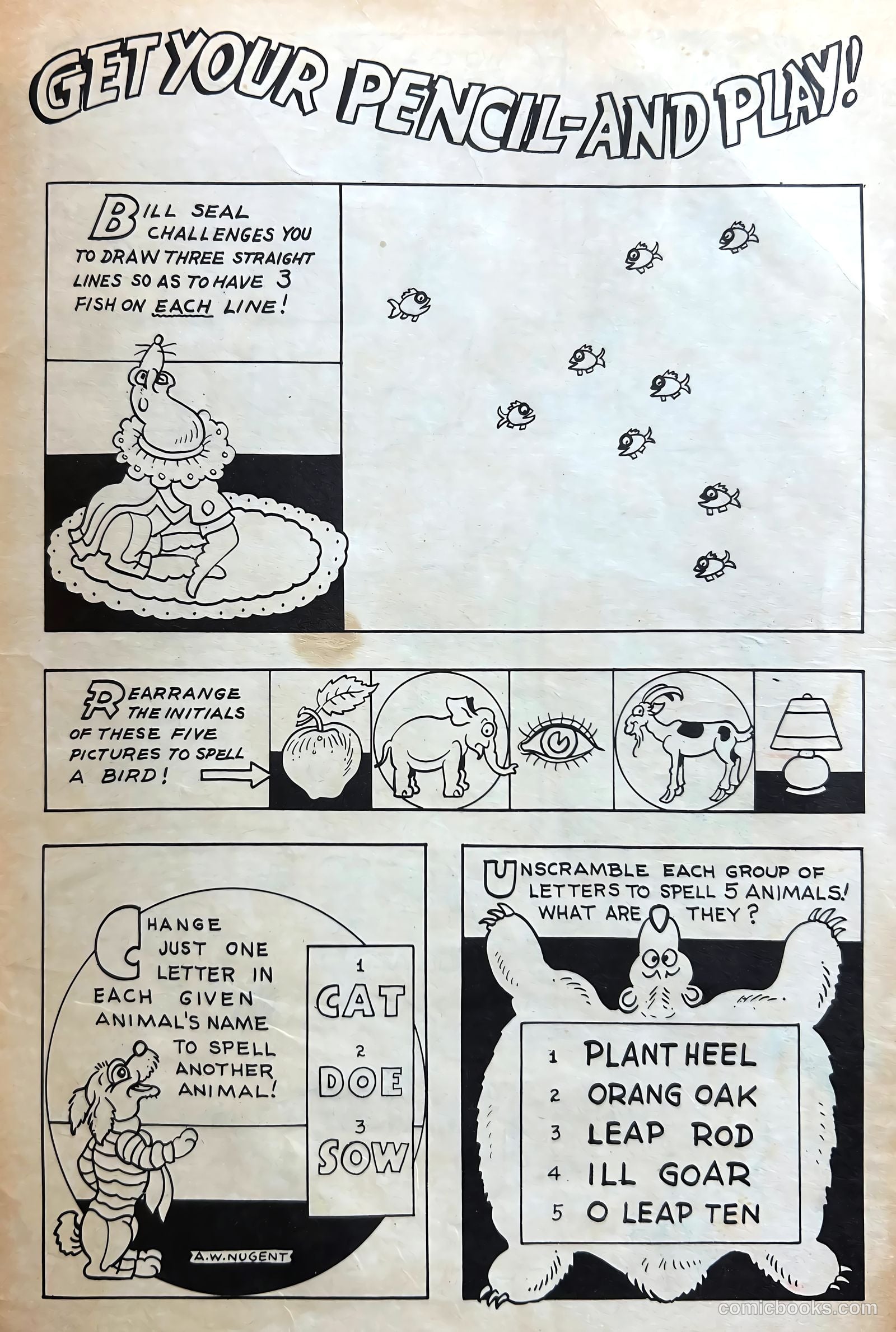 Merry Go Round Comics #1 (1947) — page 52 of 54