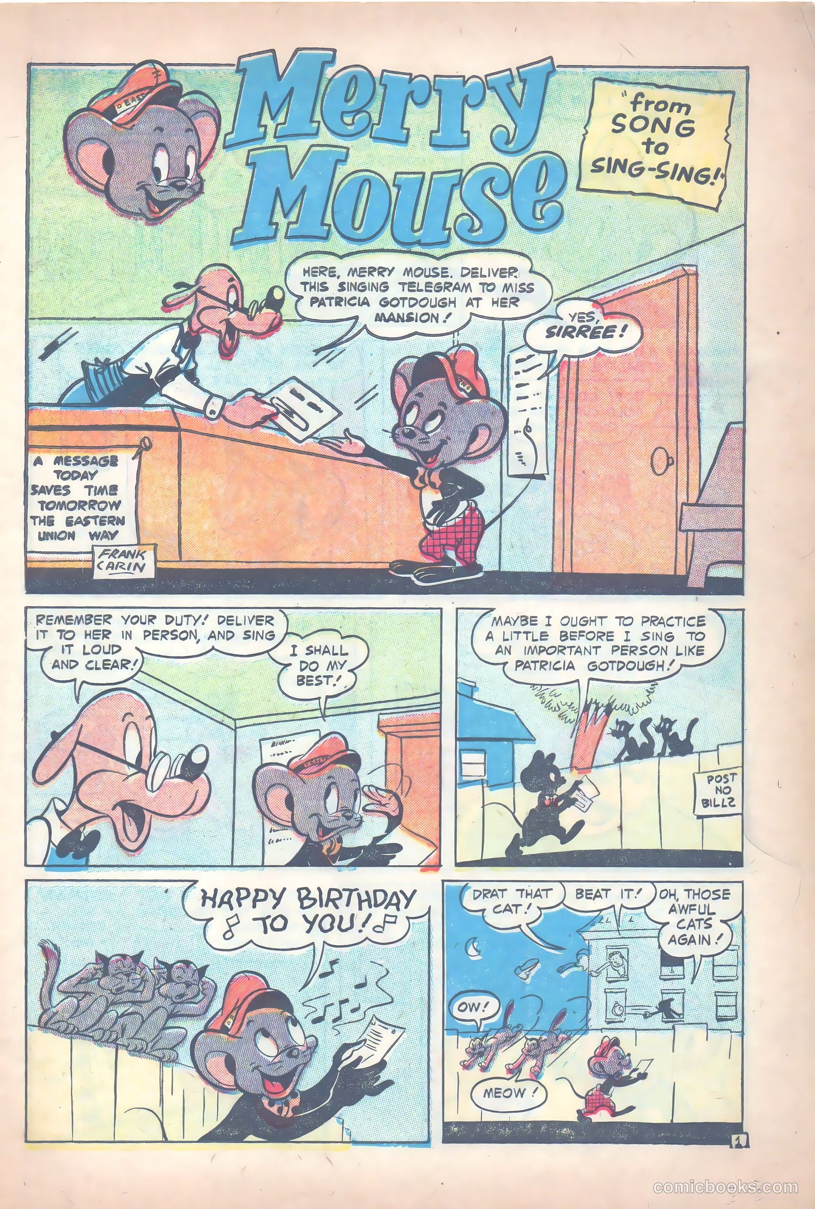 Merry Mouse #1 (1953) — page 4 of 37