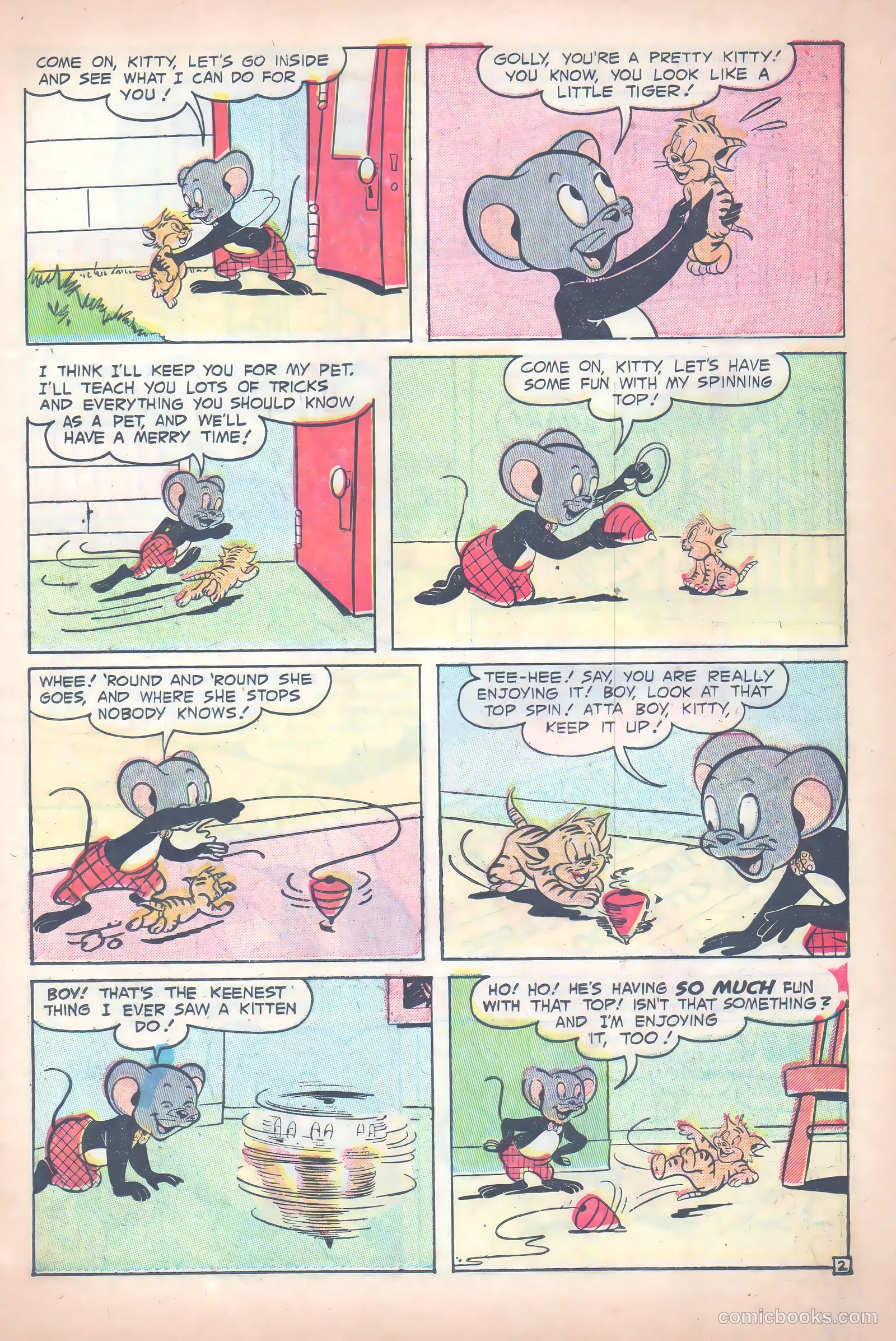 Merry Mouse #1 (1953) — page 12 of 37