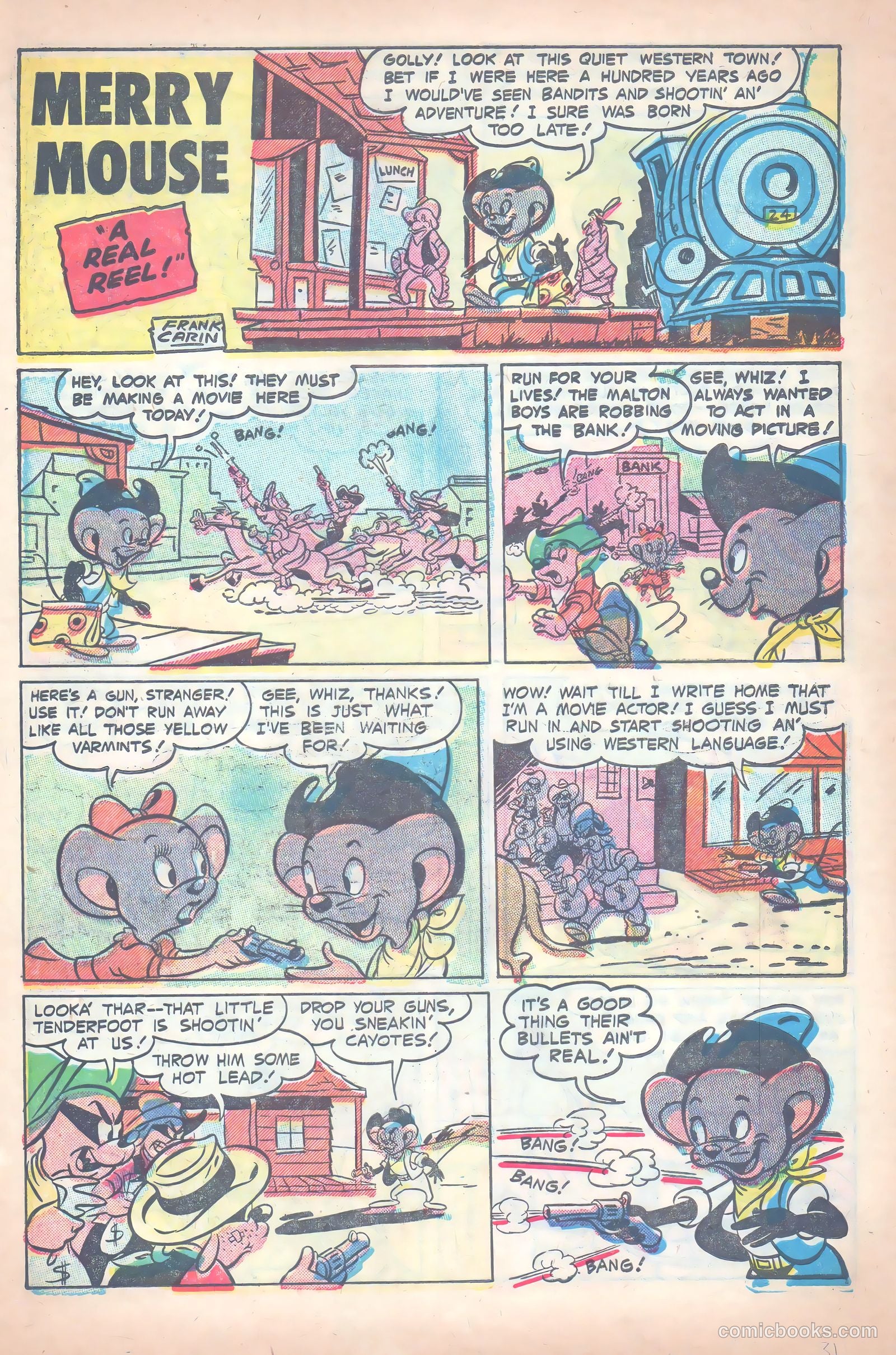 Merry Mouse #1 (1953) — page 32 of 37