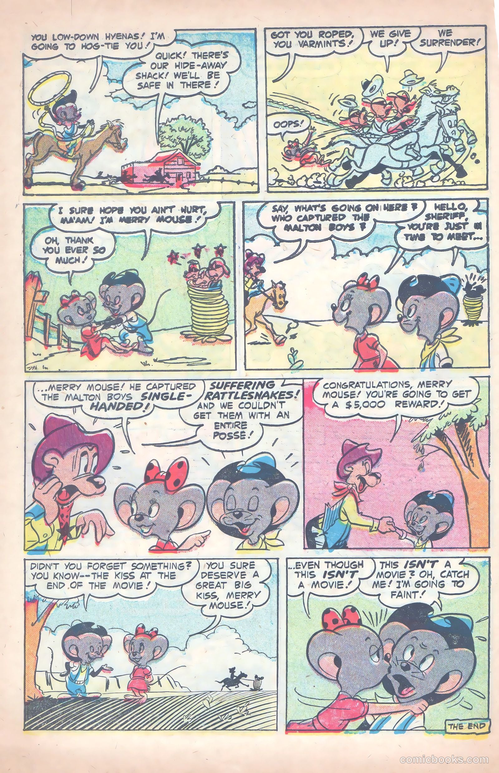 Merry Mouse #1 (1953) — page 35 of 37