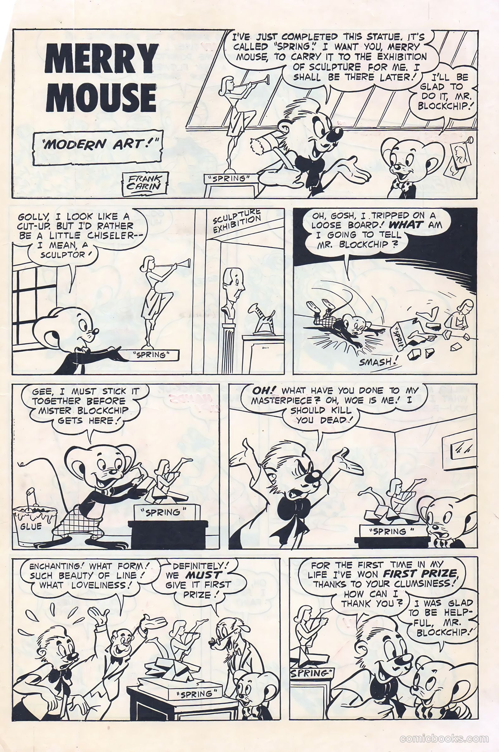 Merry Mouse #1 (1953) — page 36 of 37