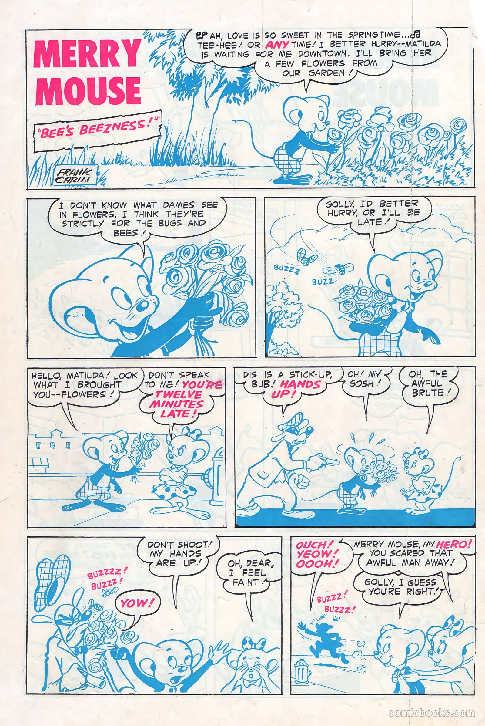 Merry Mouse #1 (1953) — page 37 of 37
