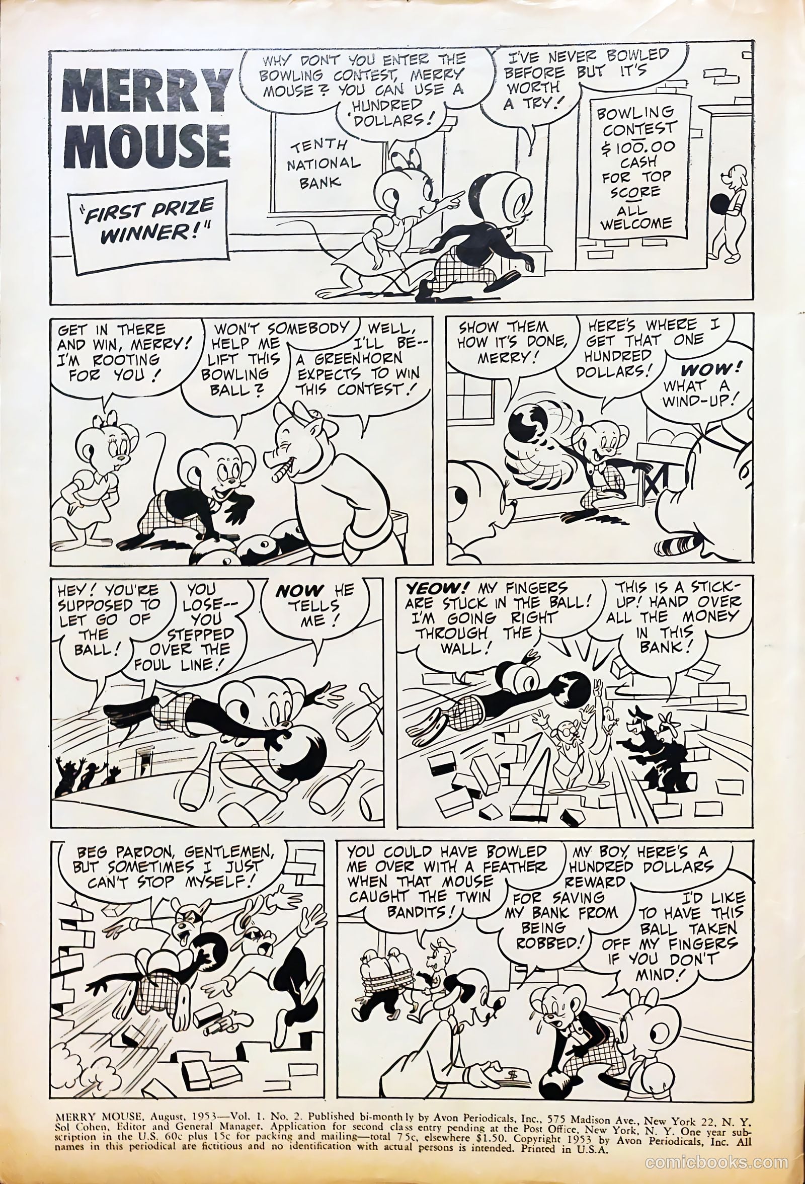 Merry Mouse #2 (1953) — page 2 of 37