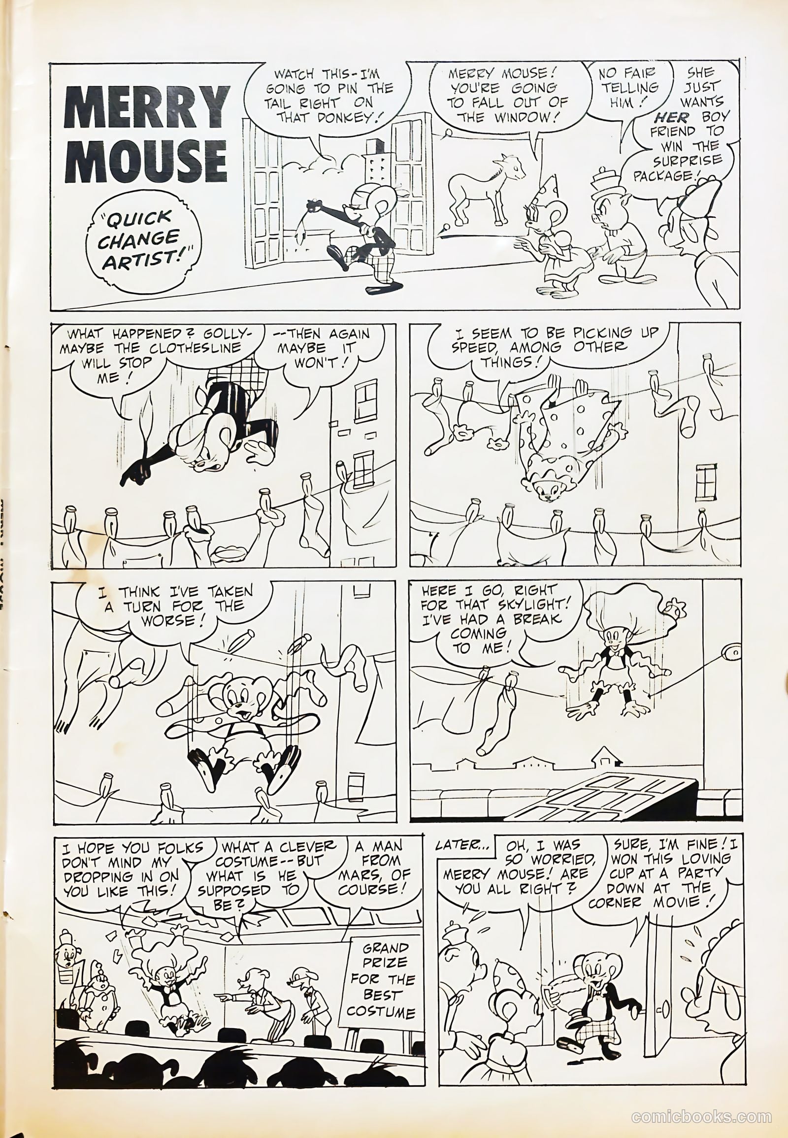 Merry Mouse #2 (1953) — page 35 of 37