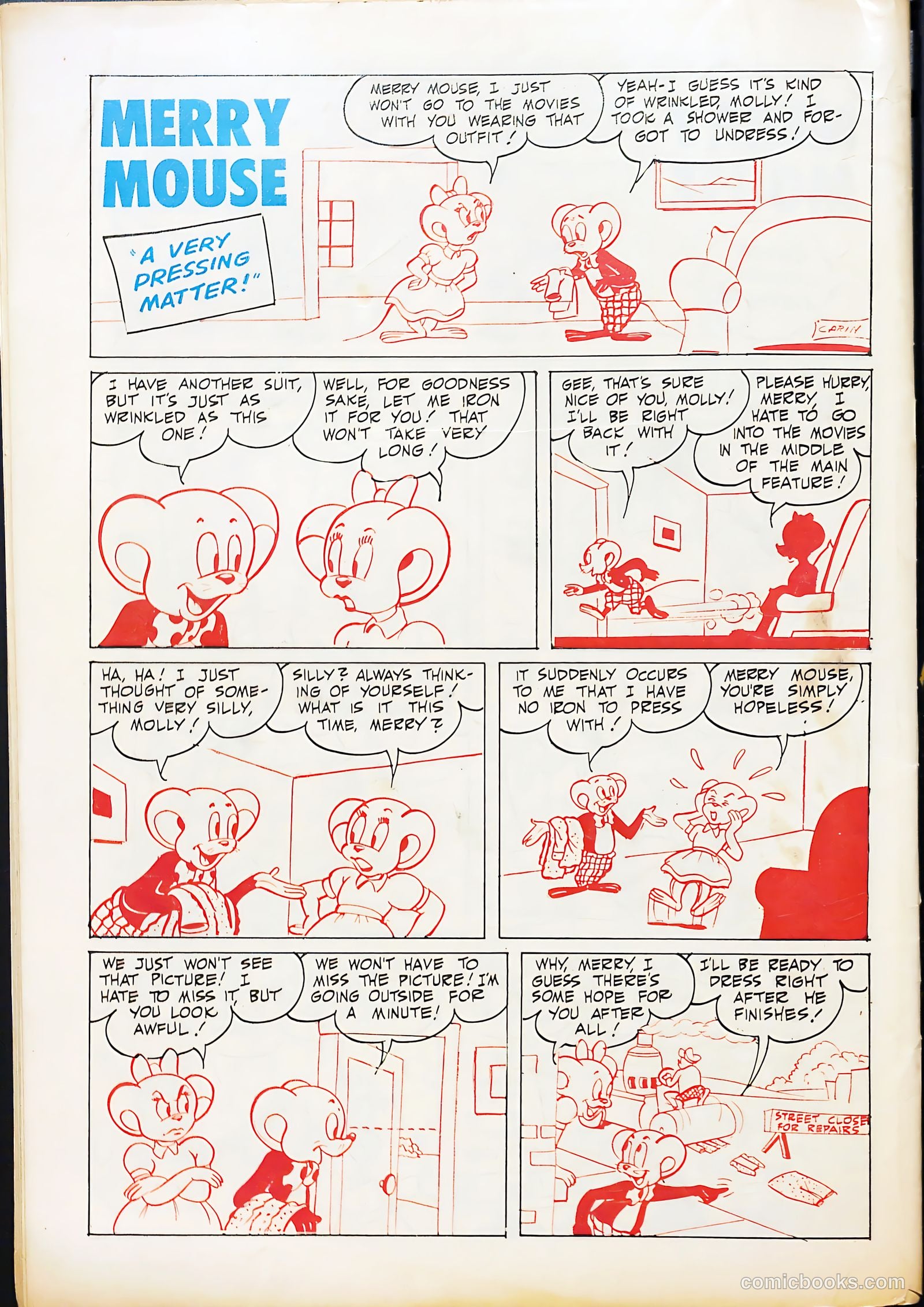 Merry Mouse #2 (1953) — page 36 of 37