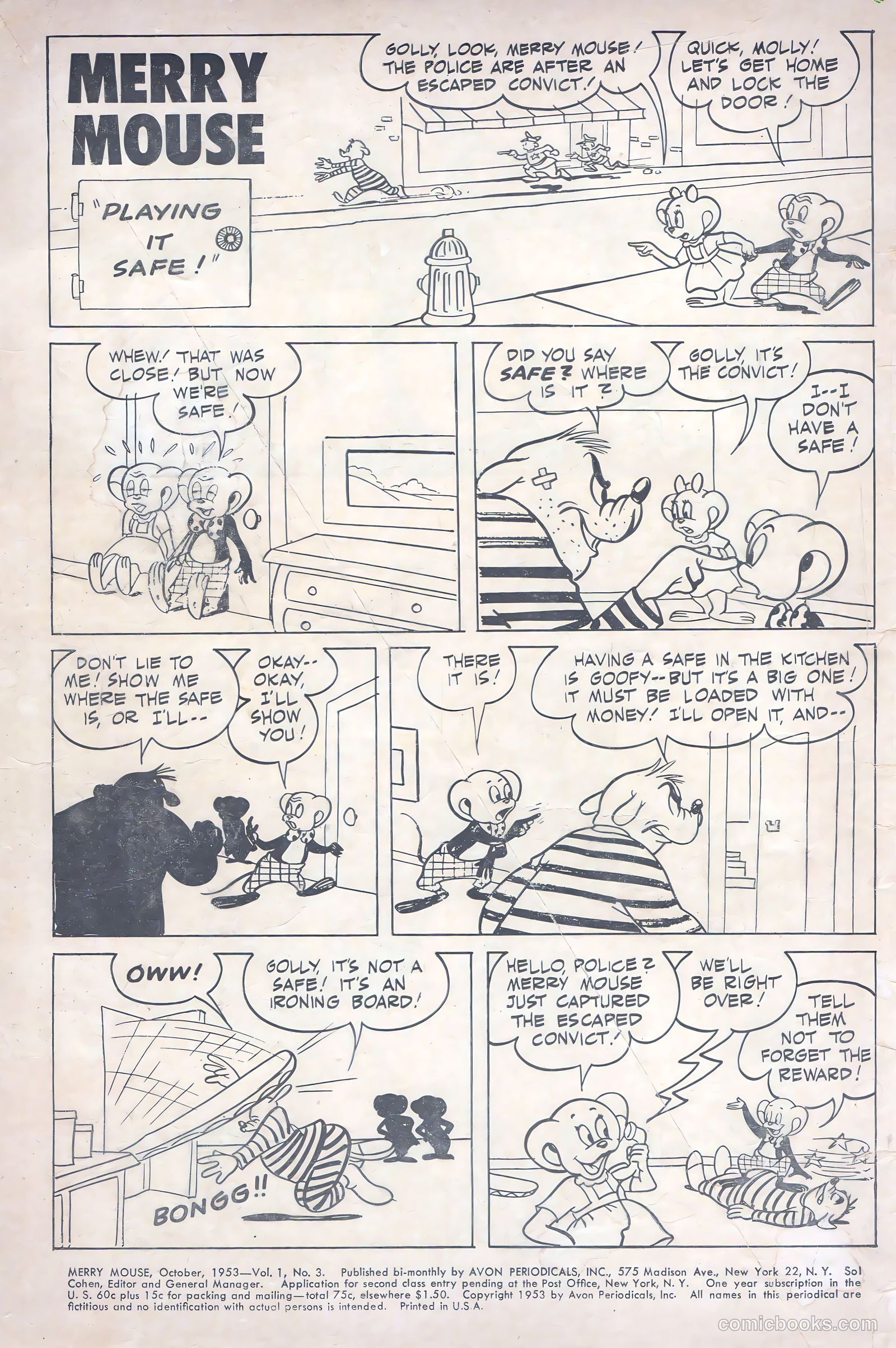 Merry Mouse #3 (1953) — page 3 of 37