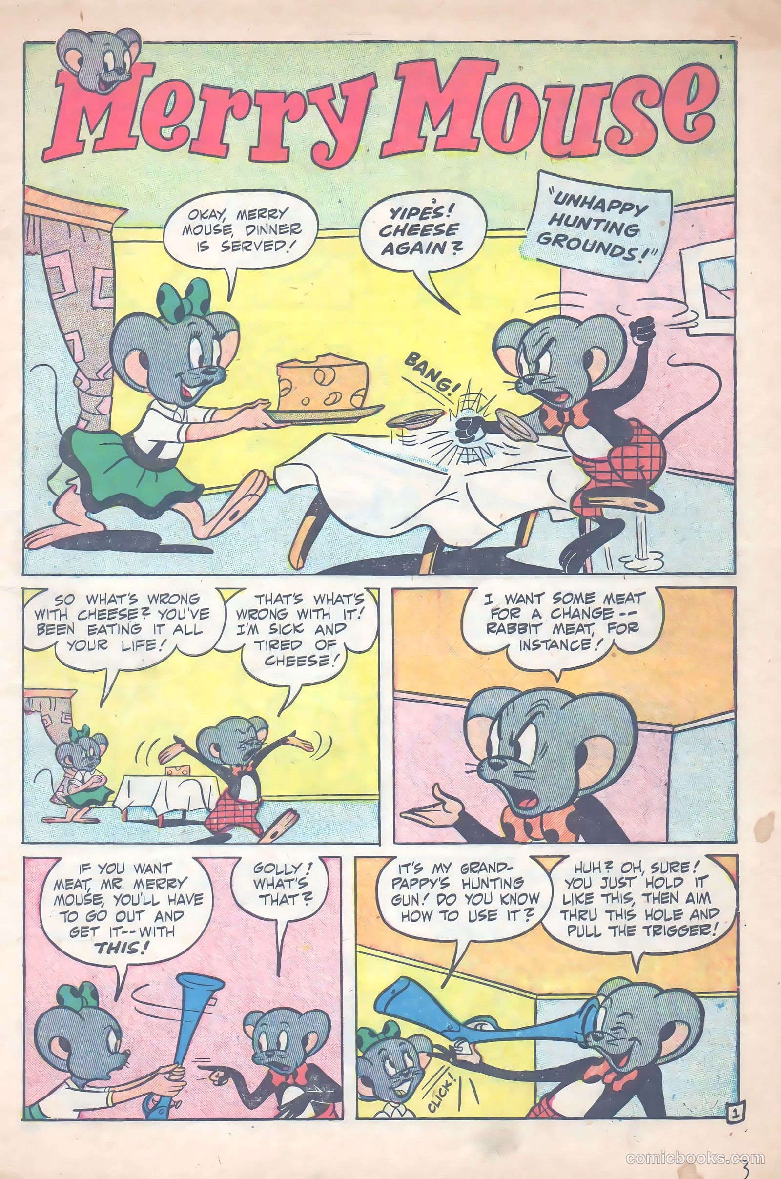 Merry Mouse #3 (1953) — page 4 of 37