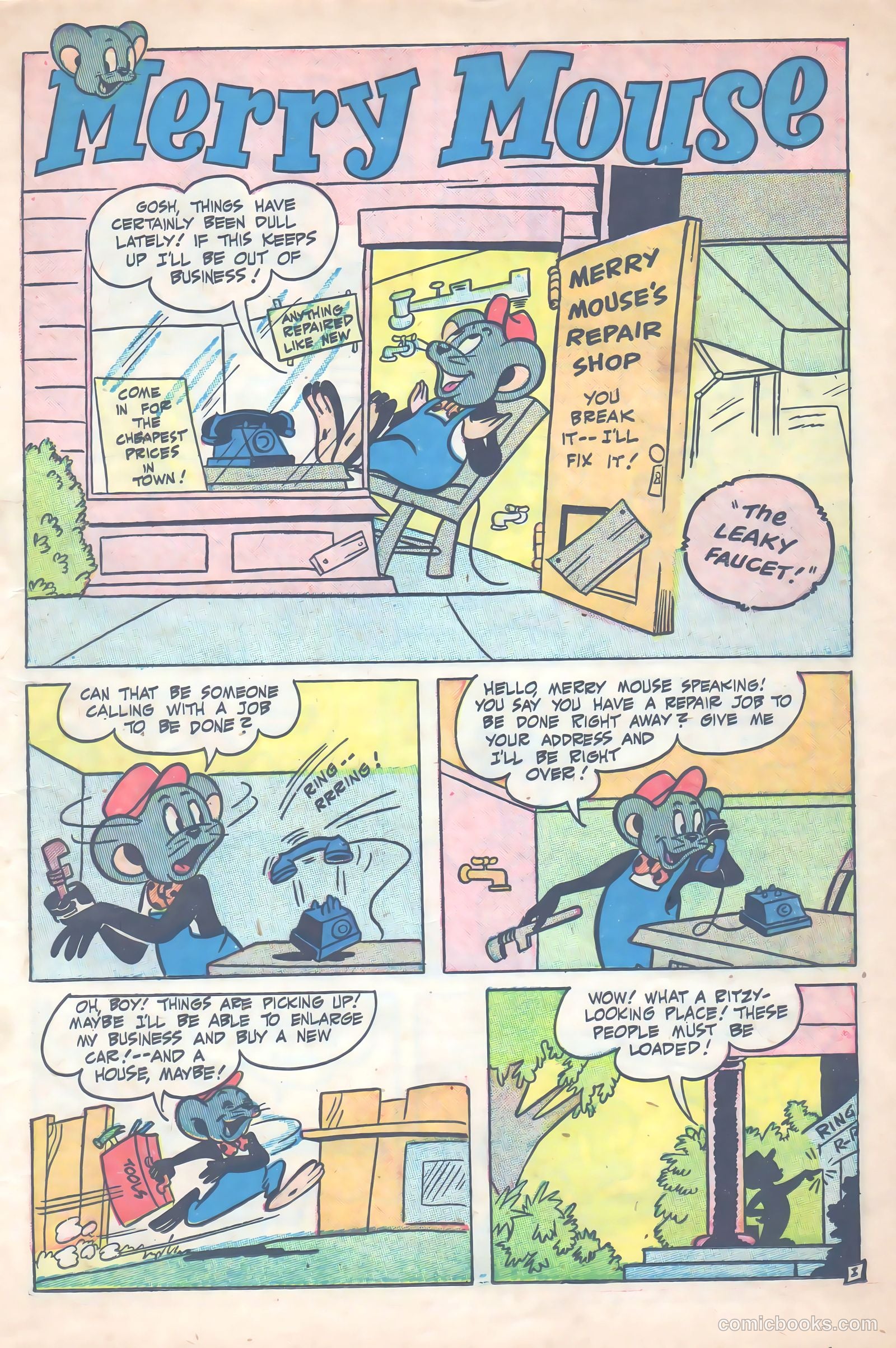 Merry Mouse #3 (1953) — page 12 of 37