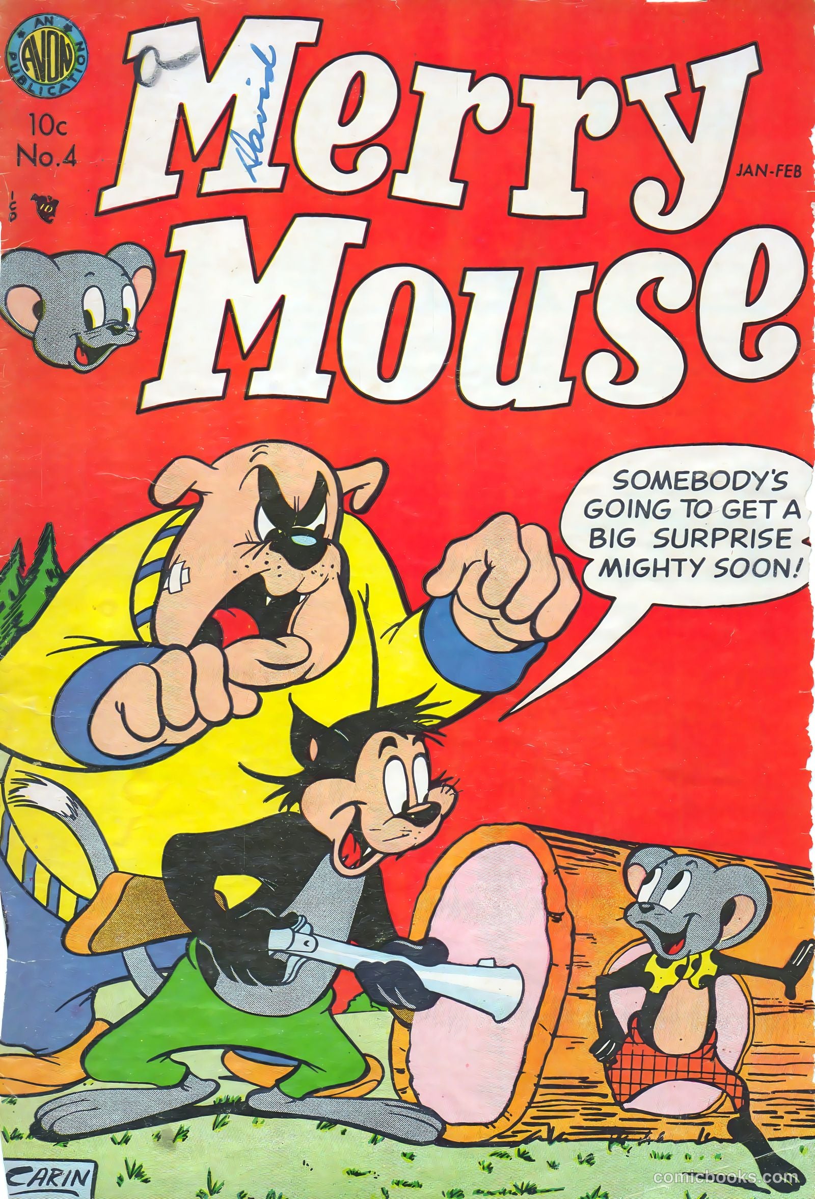 Merry Mouse #4 (1954) — page 2 of 37