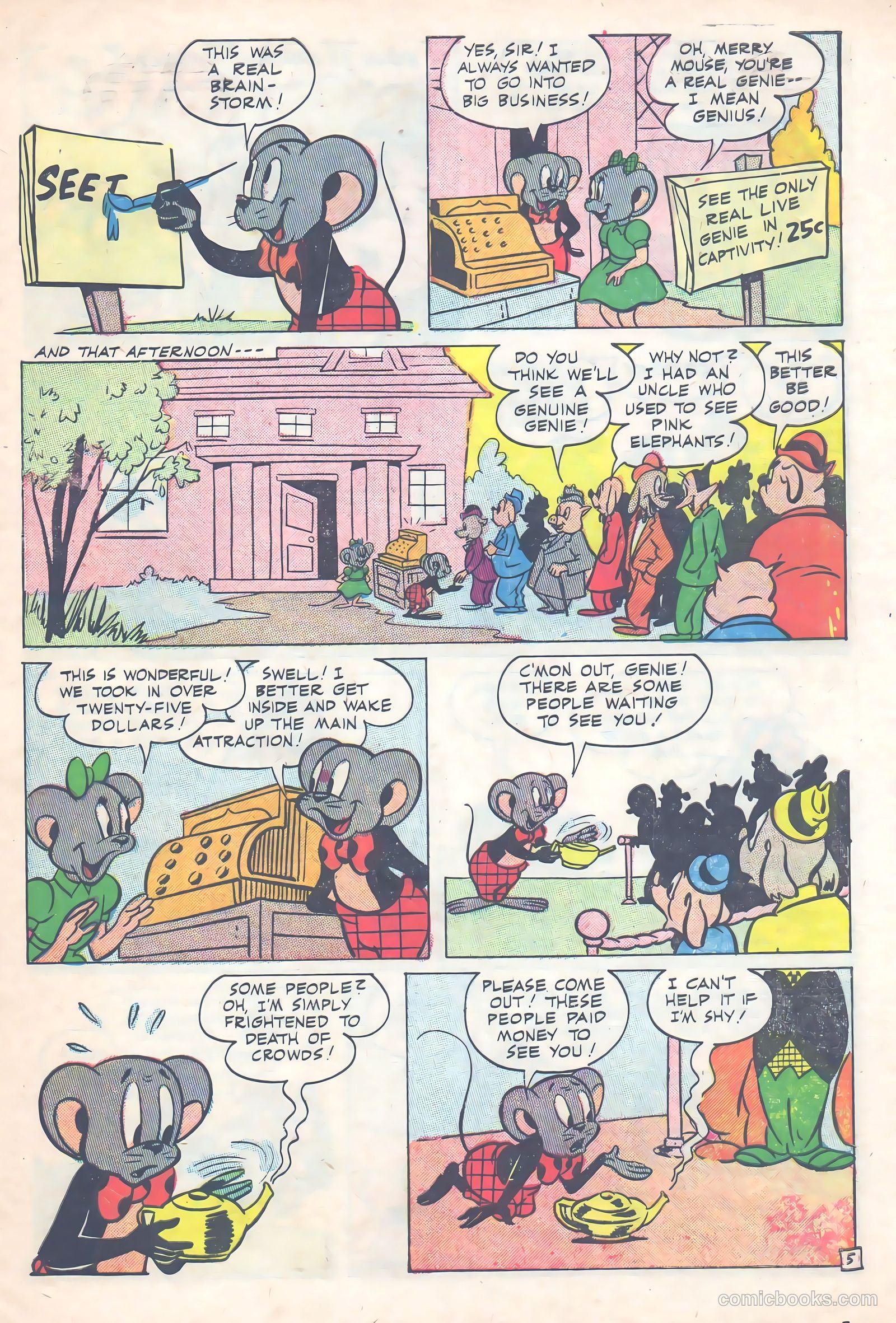 Merry Mouse #4 (1954) — page 8 of 37