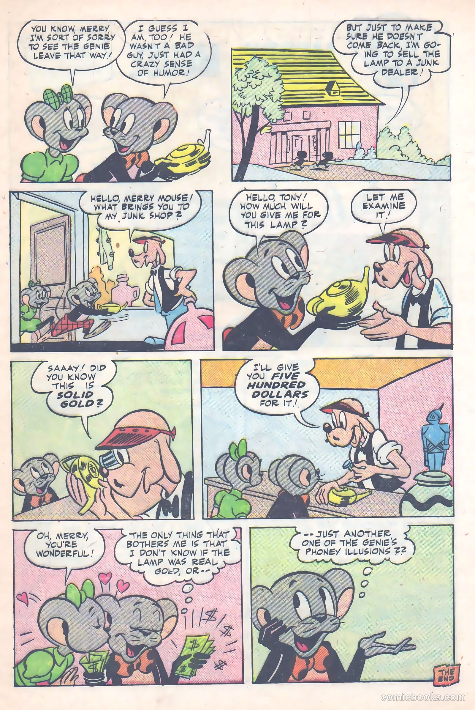 Merry Mouse #4 (1954) — page 10 of 37