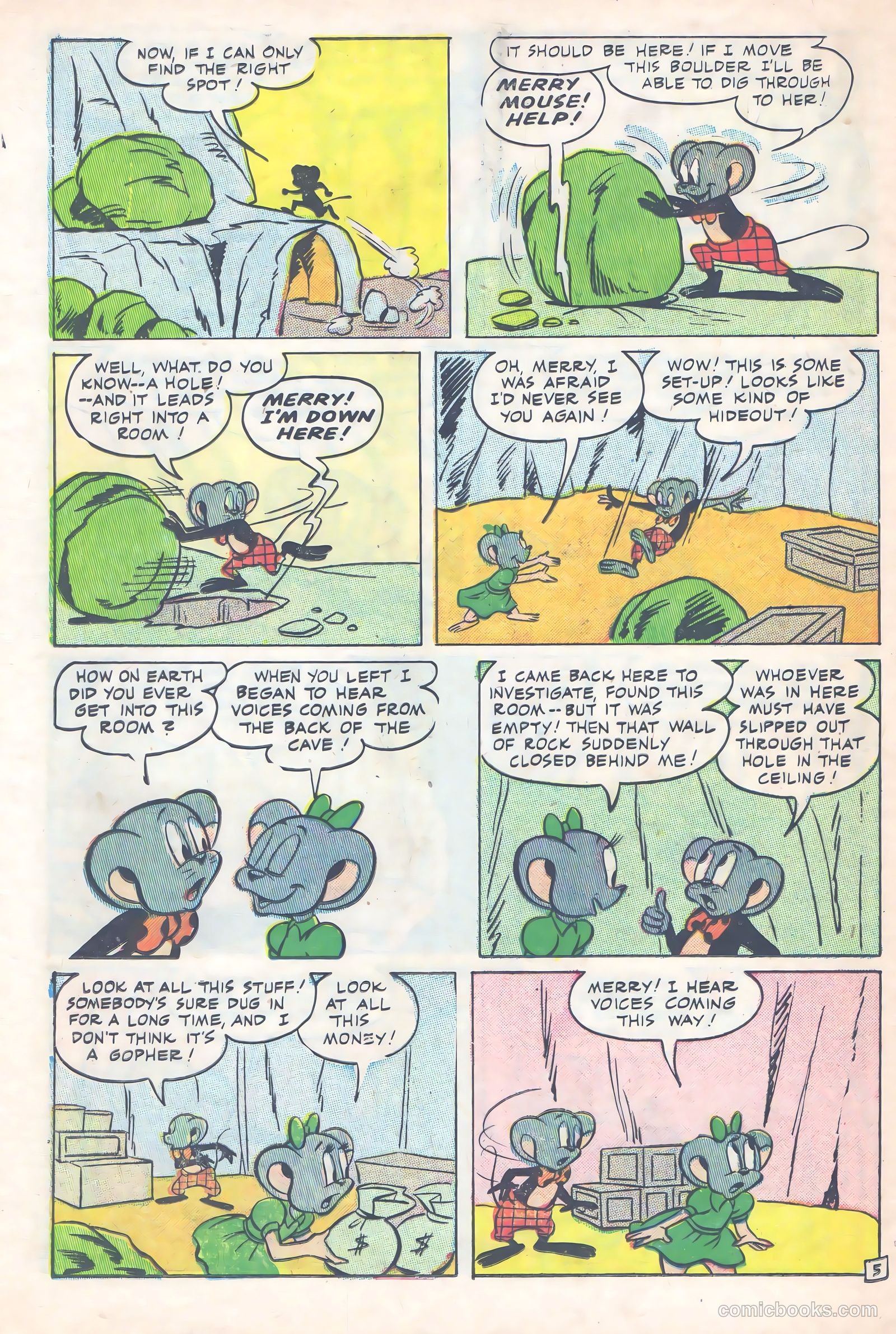 Merry Mouse #4 (1954) — page 15 of 37