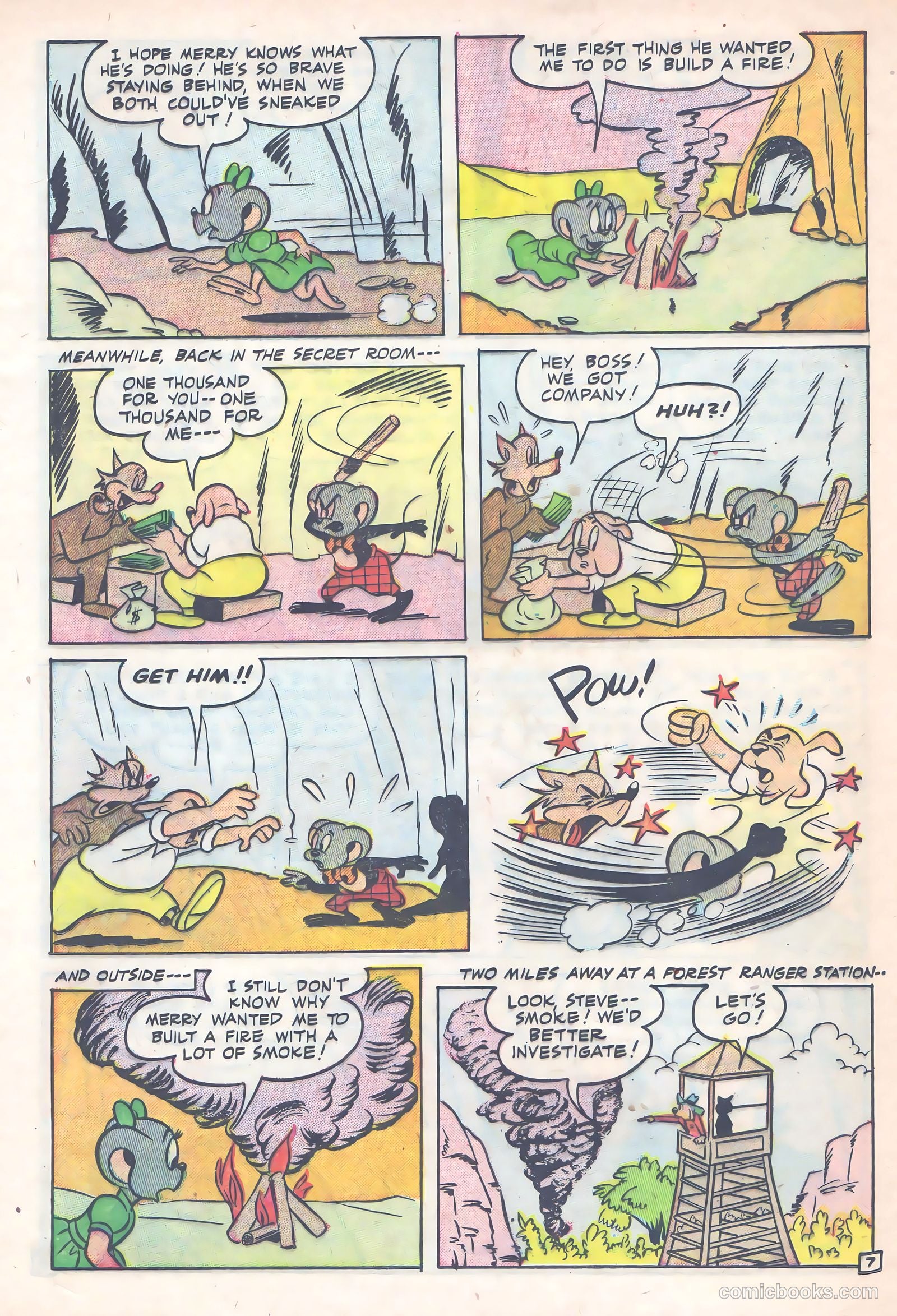 Merry Mouse #4 (1954) — page 17 of 37