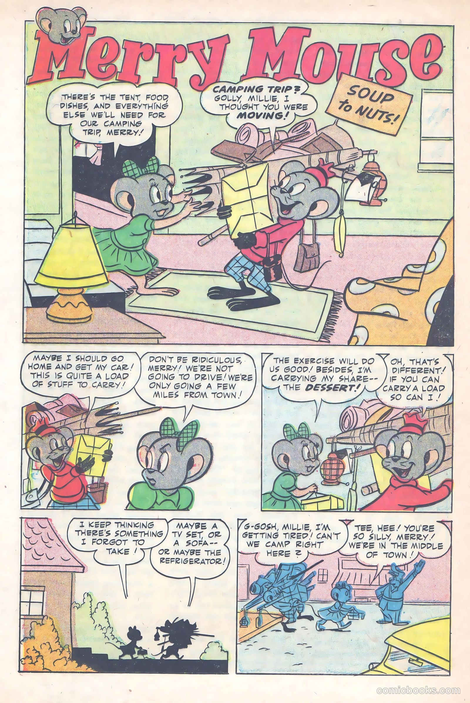 Merry Mouse #4 (1954) — page 21 of 37