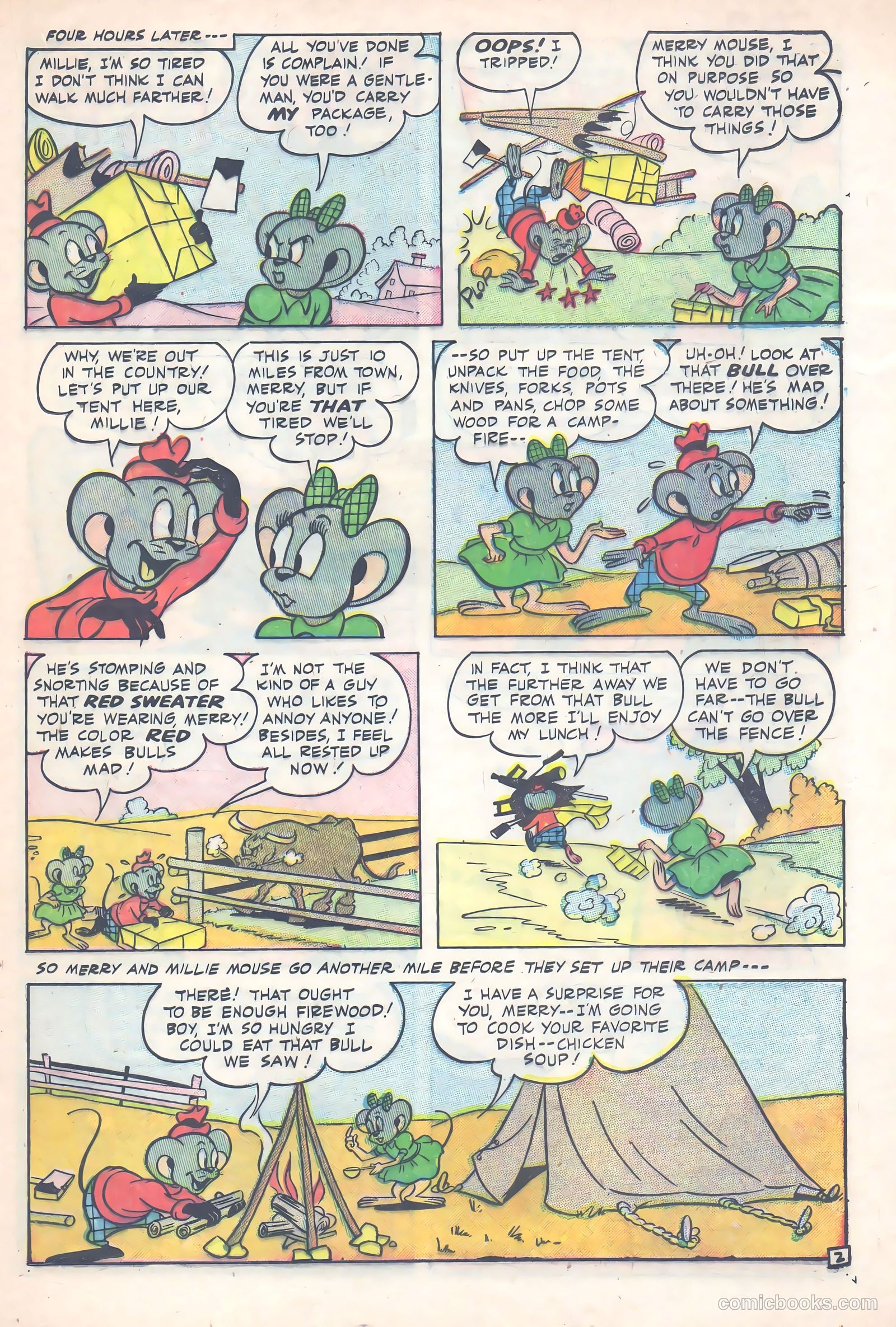 Merry Mouse #4 (1954) — page 22 of 37
