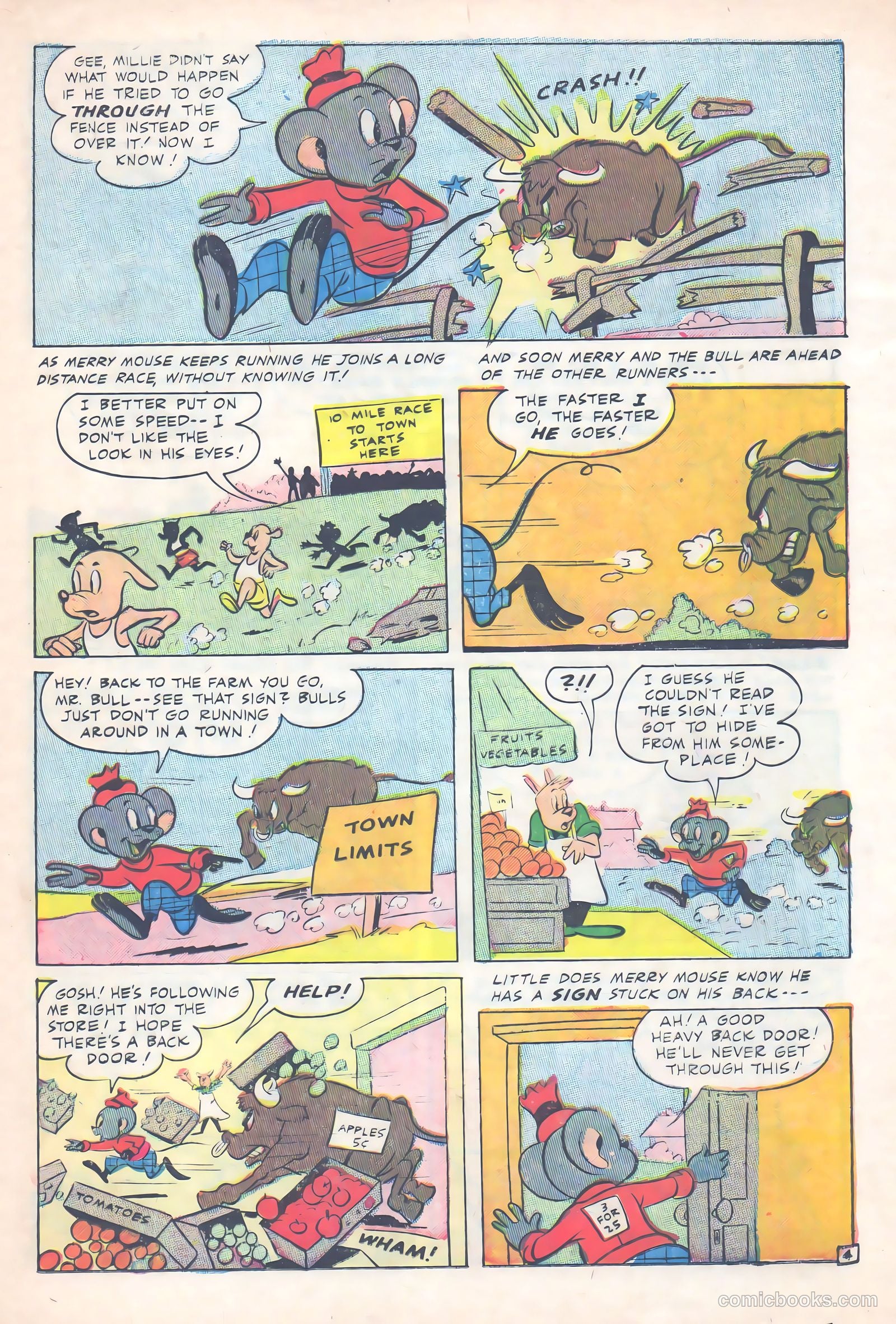 Merry Mouse #4 (1954) — page 24 of 37