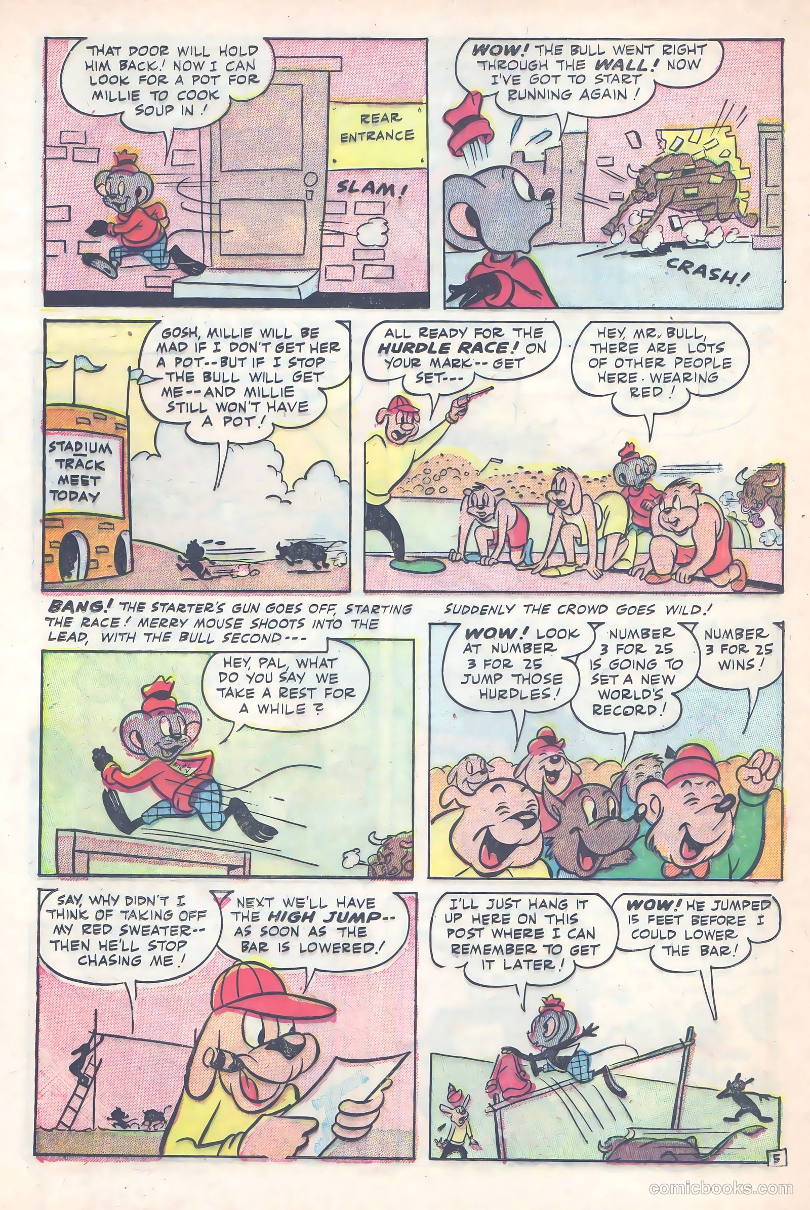 Merry Mouse #4 (1954) — page 25 of 37